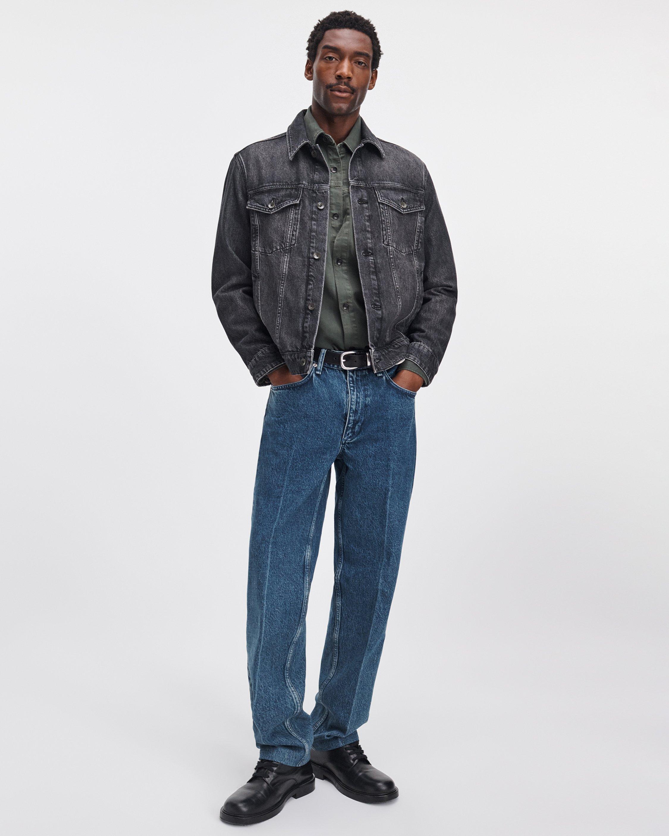 Fit 4 Creased Straight Jean image number 2