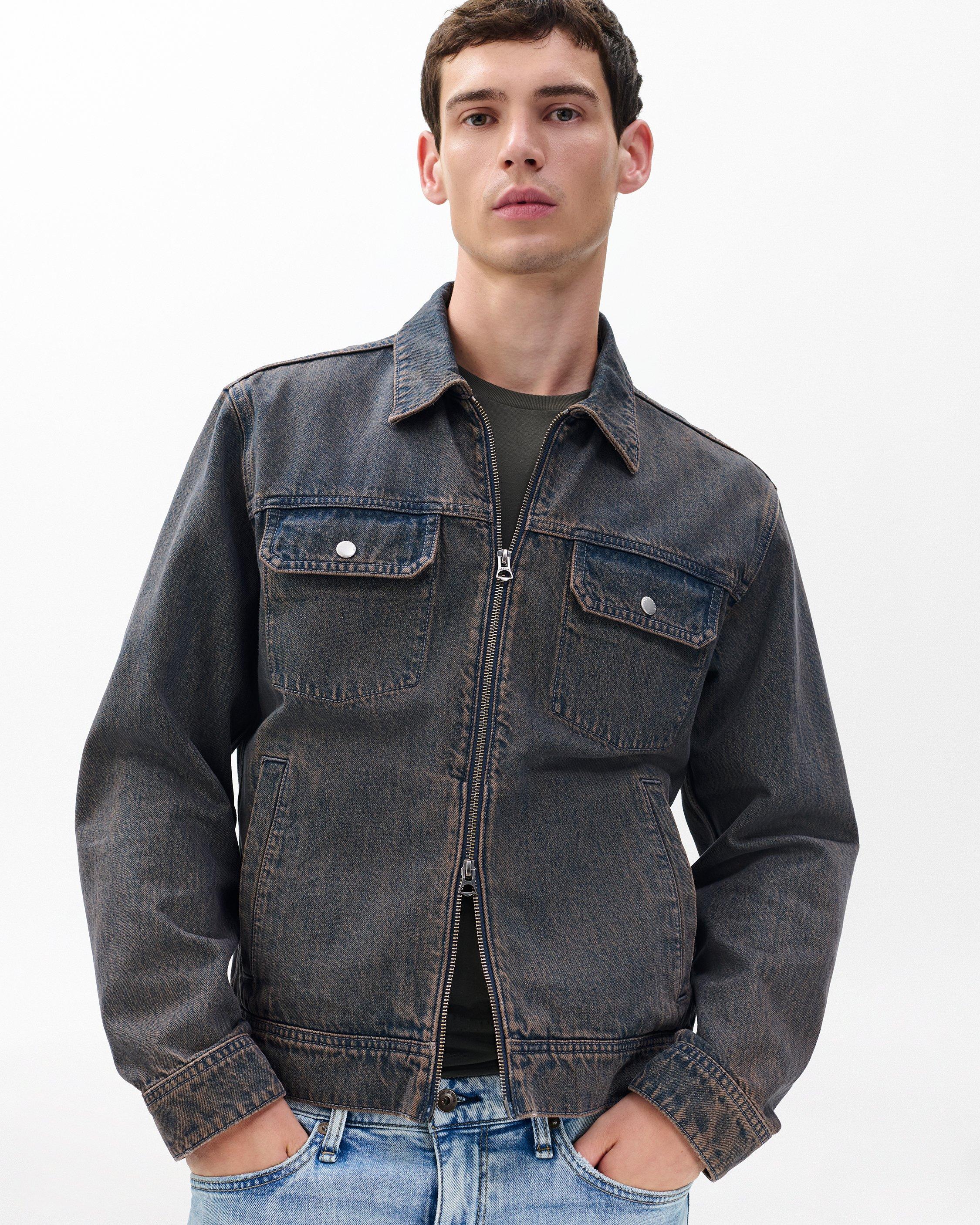 Beau Infuse Denim Trucker Jacket image number 1