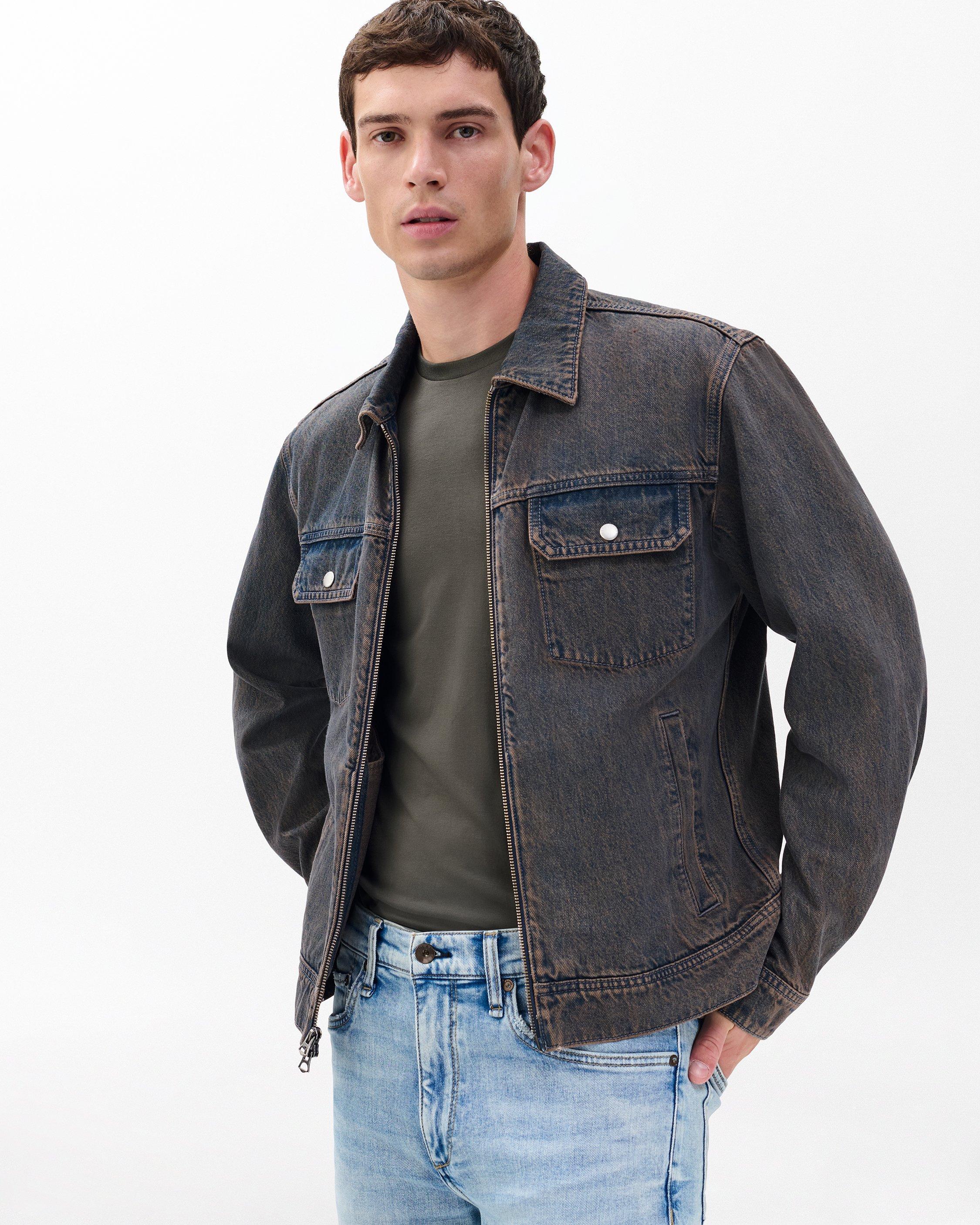Beau Infuse Denim Trucker Jacket image number 3