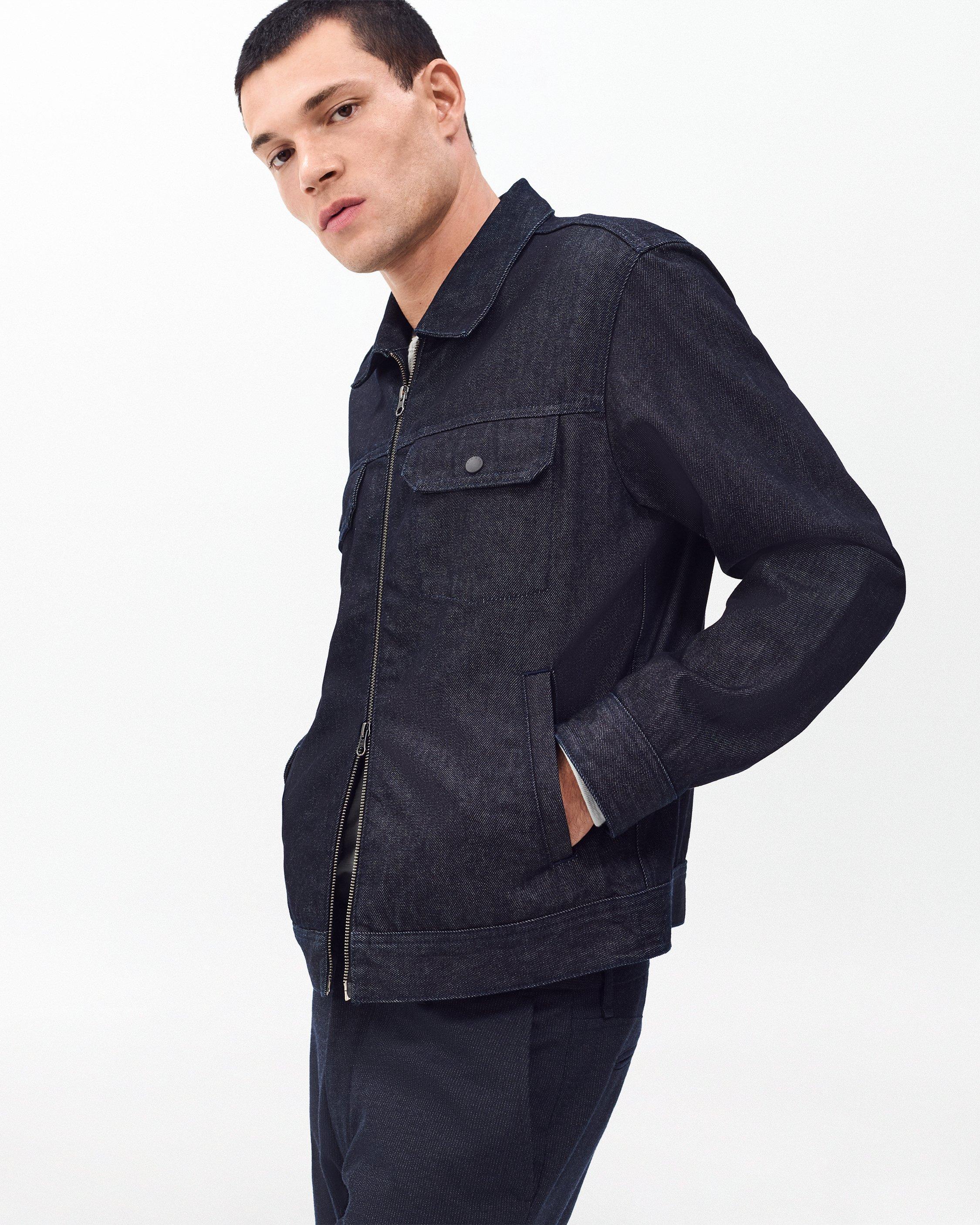 Beau Denim Trucker Jacket image number 4