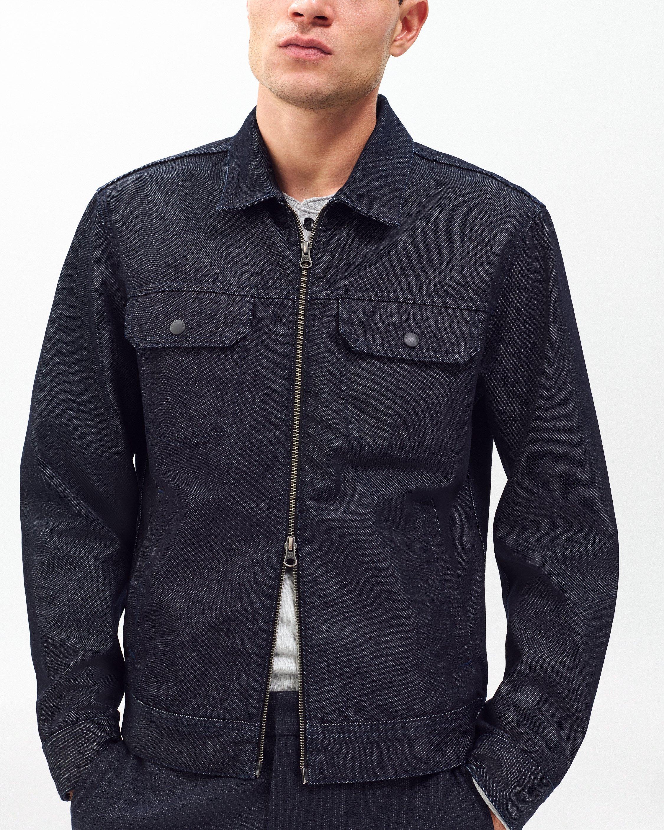Beau Denim Trucker Jacket image number 5