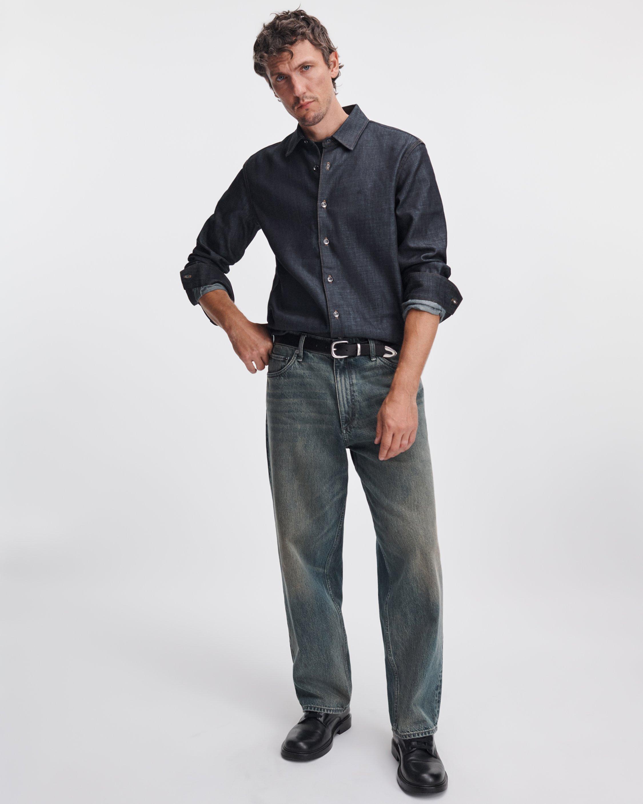rb Classic Raw Denim Shirt image number 3