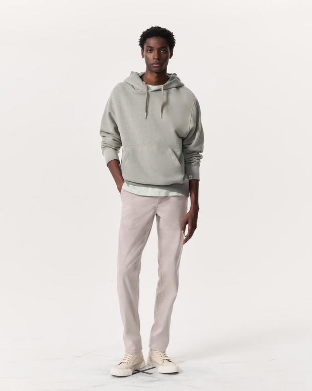 Fit 2 Slim Fit Stretch Cotton Twill Chino Pants - Natural Fit 2 Slim Fit Stretch Cotton Twill Chino Pants - Natural