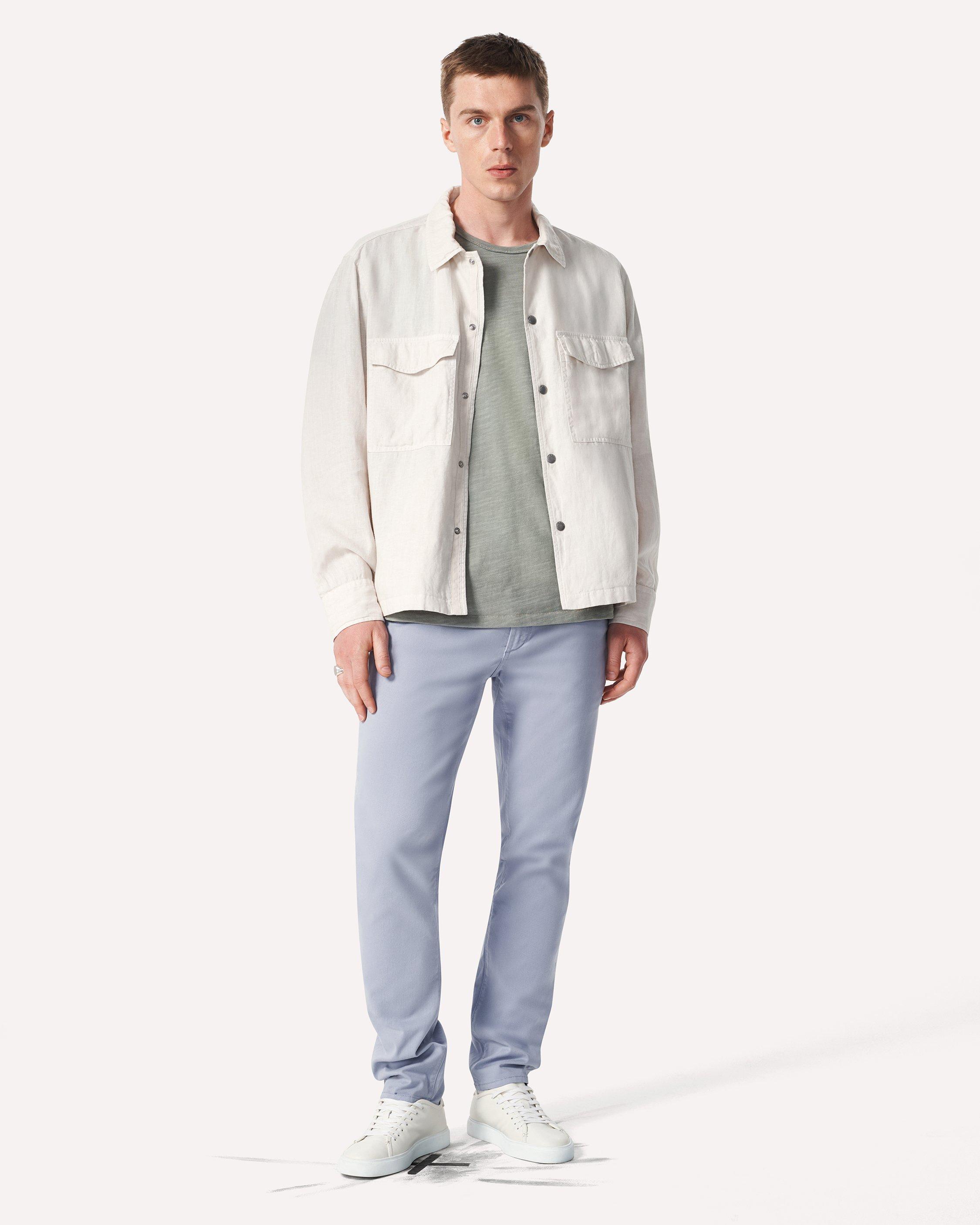 Fit 2 Stretch Twill Chino Light Blue