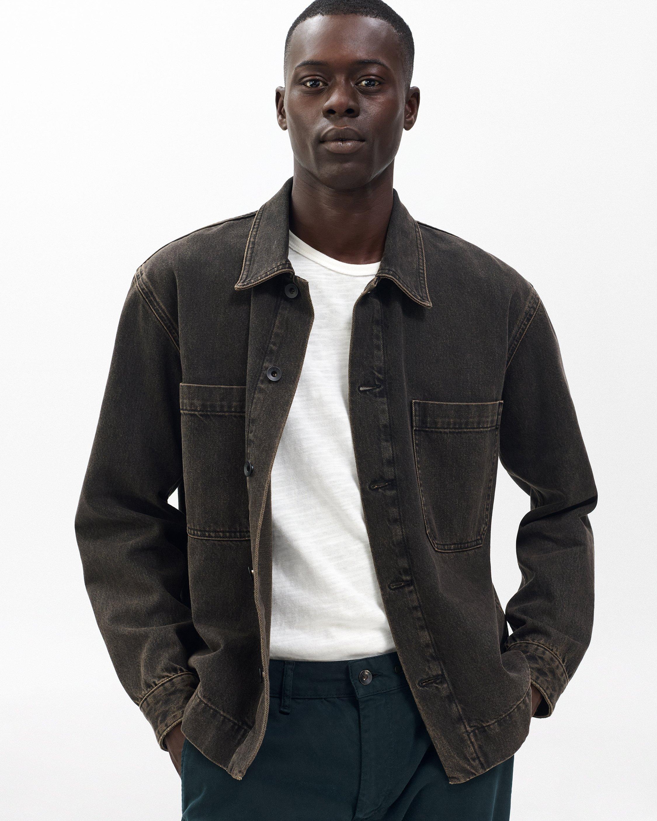 Brooks Infuse Denim Overshirt image number 1