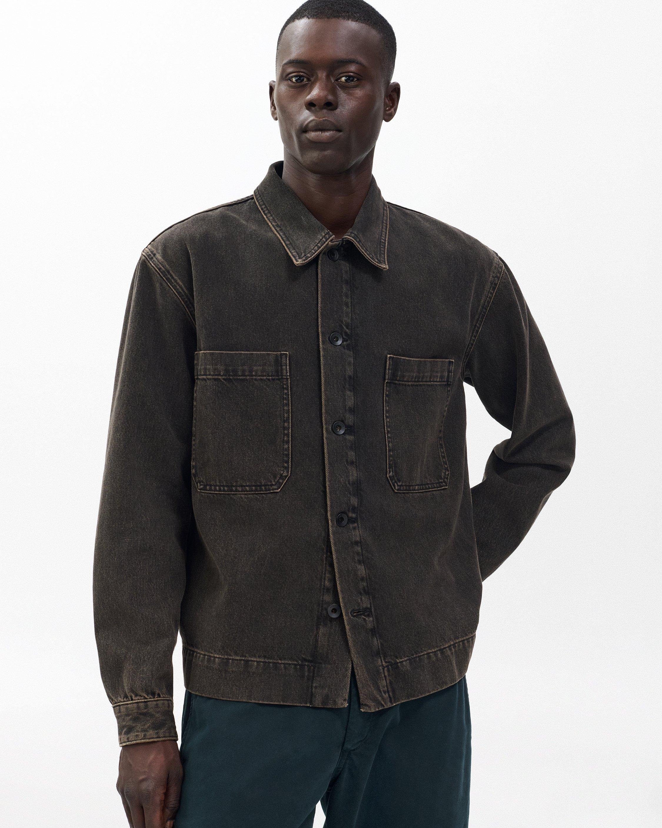 Brooks Infuse Denim Overshirt image number 5