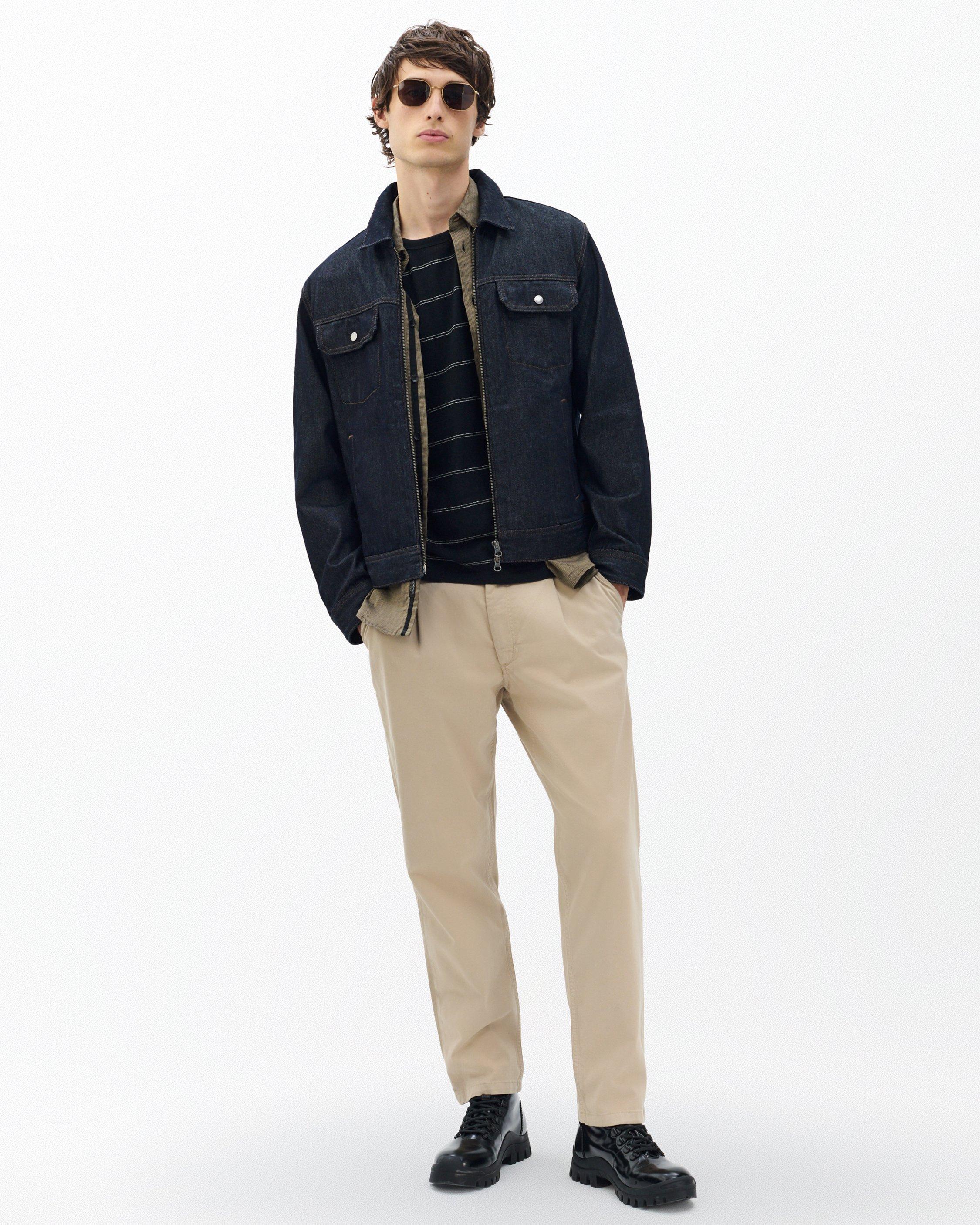 Evan Pleated Stretch Twill Chinos image number 2