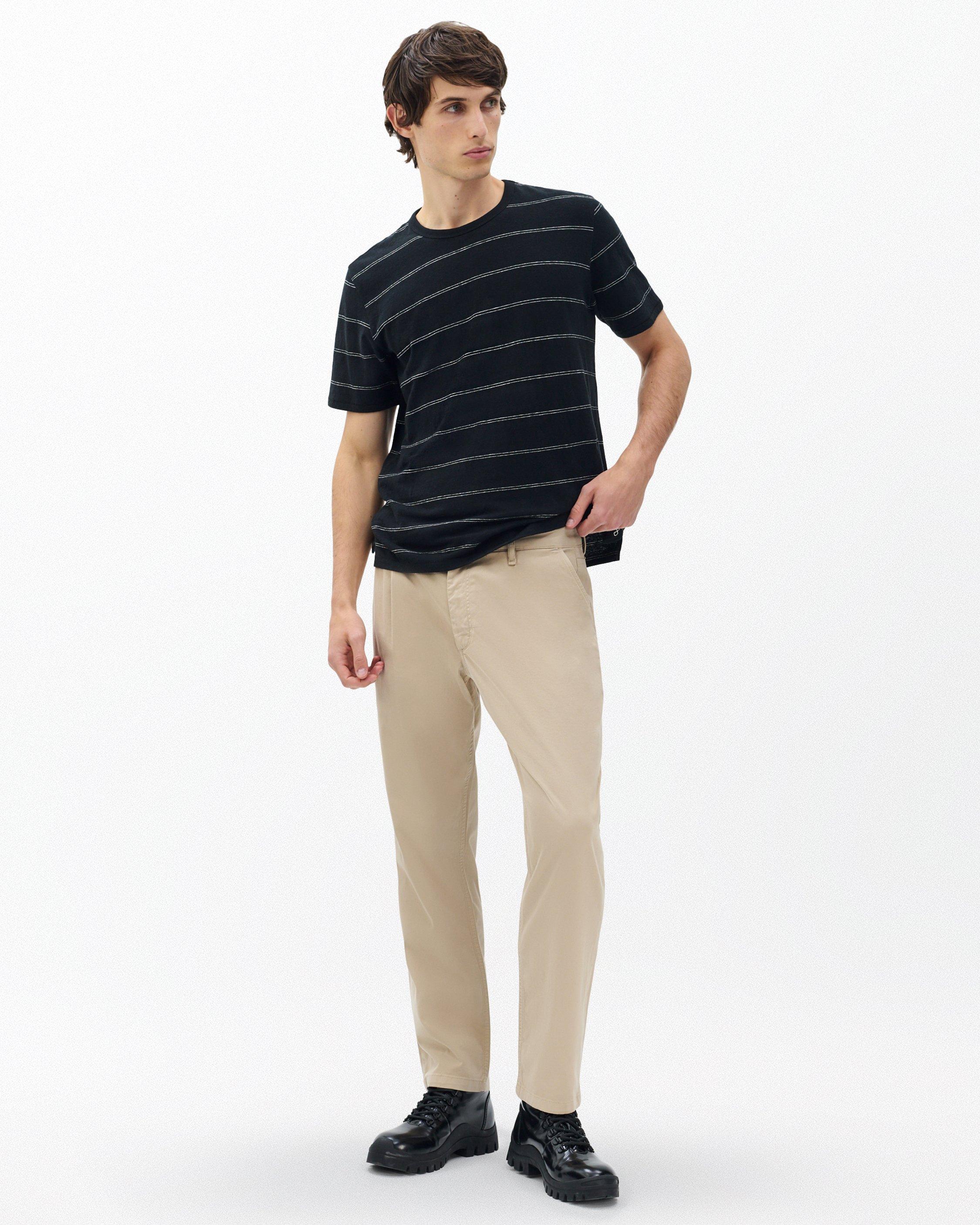 Evan Pleated Stretch Twill Chinos image number 3