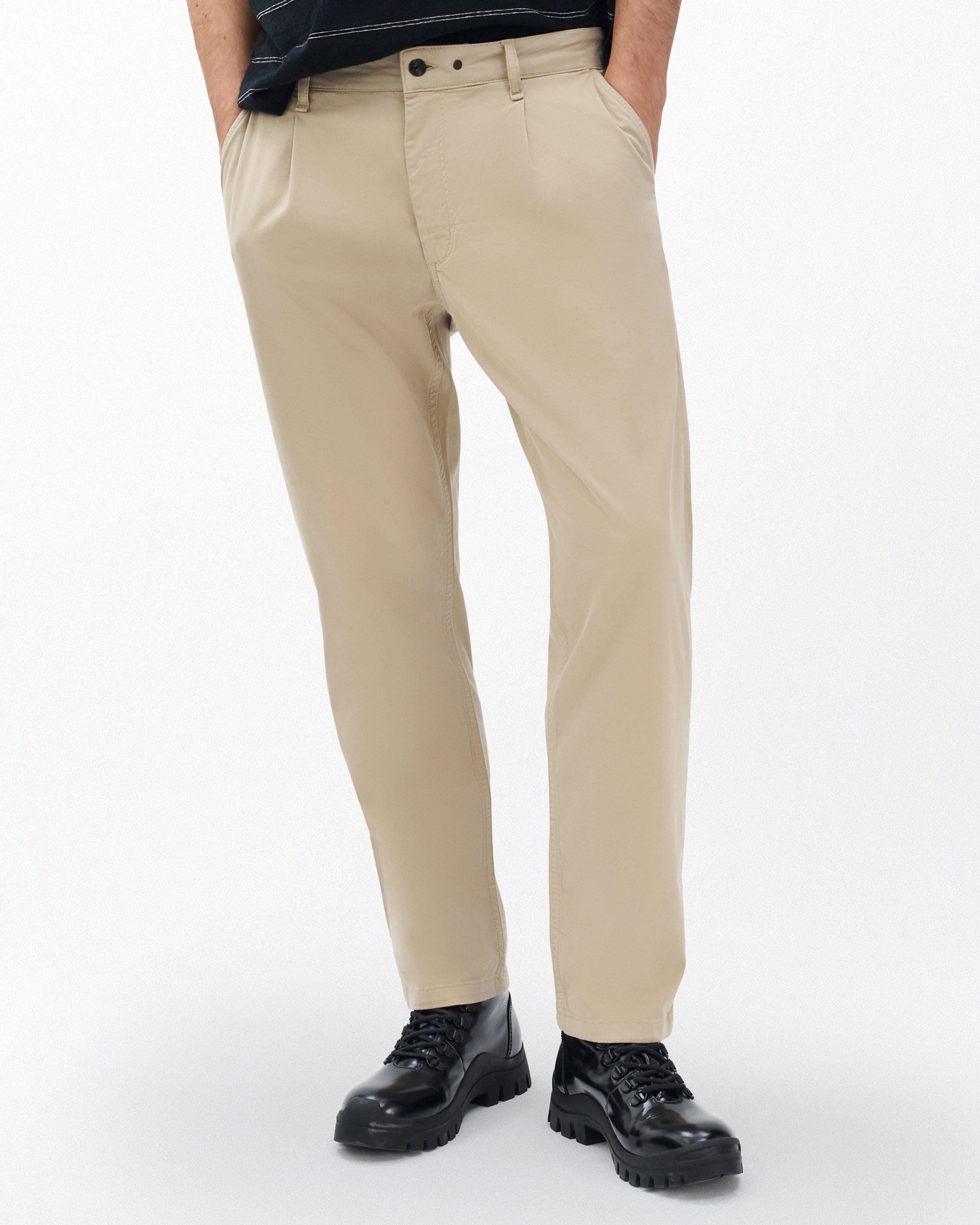 Evan Pleated Stretch Twill Chinos image number 1