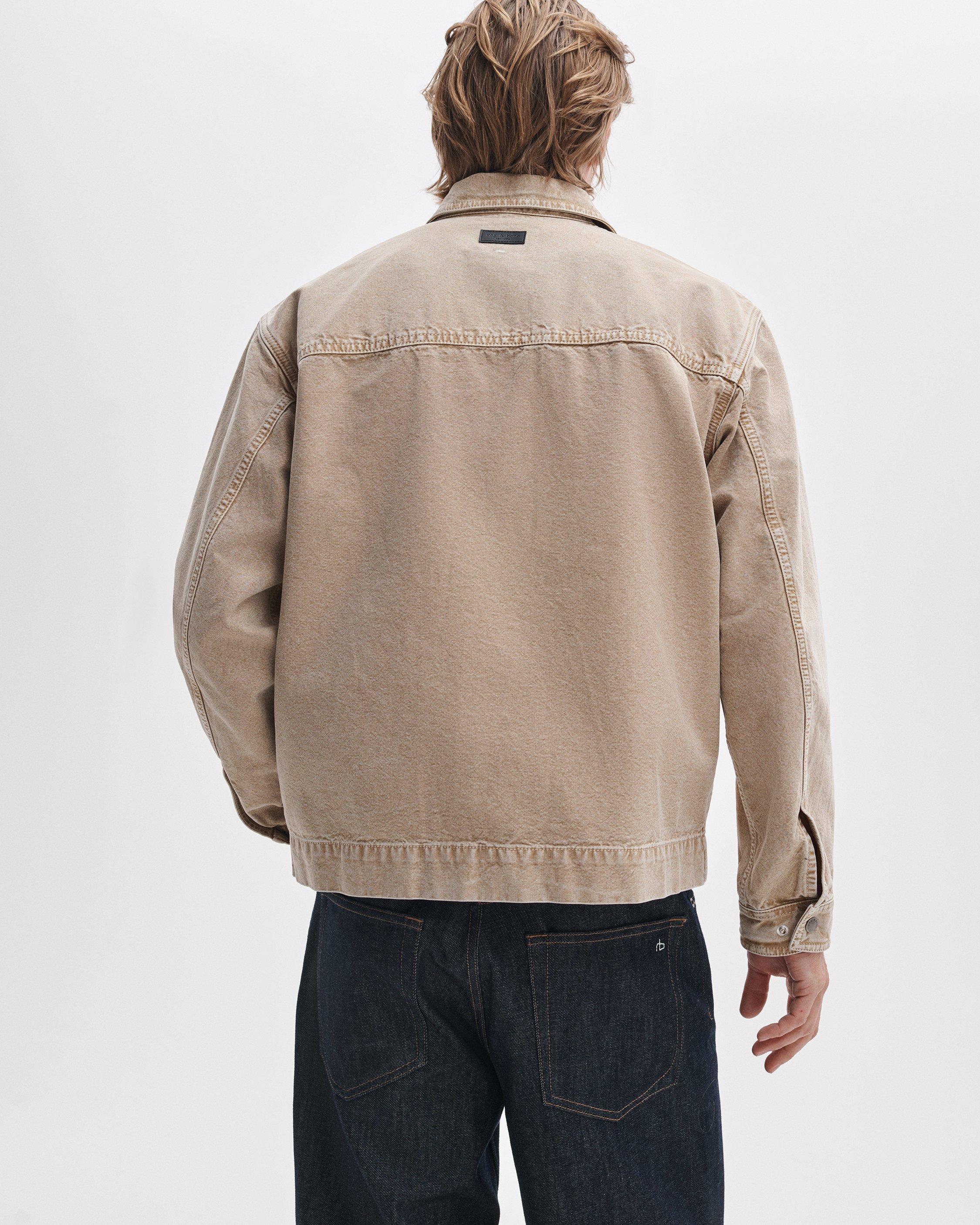 Hudson Canvas Jacket - Antique Taupe | rag & bone