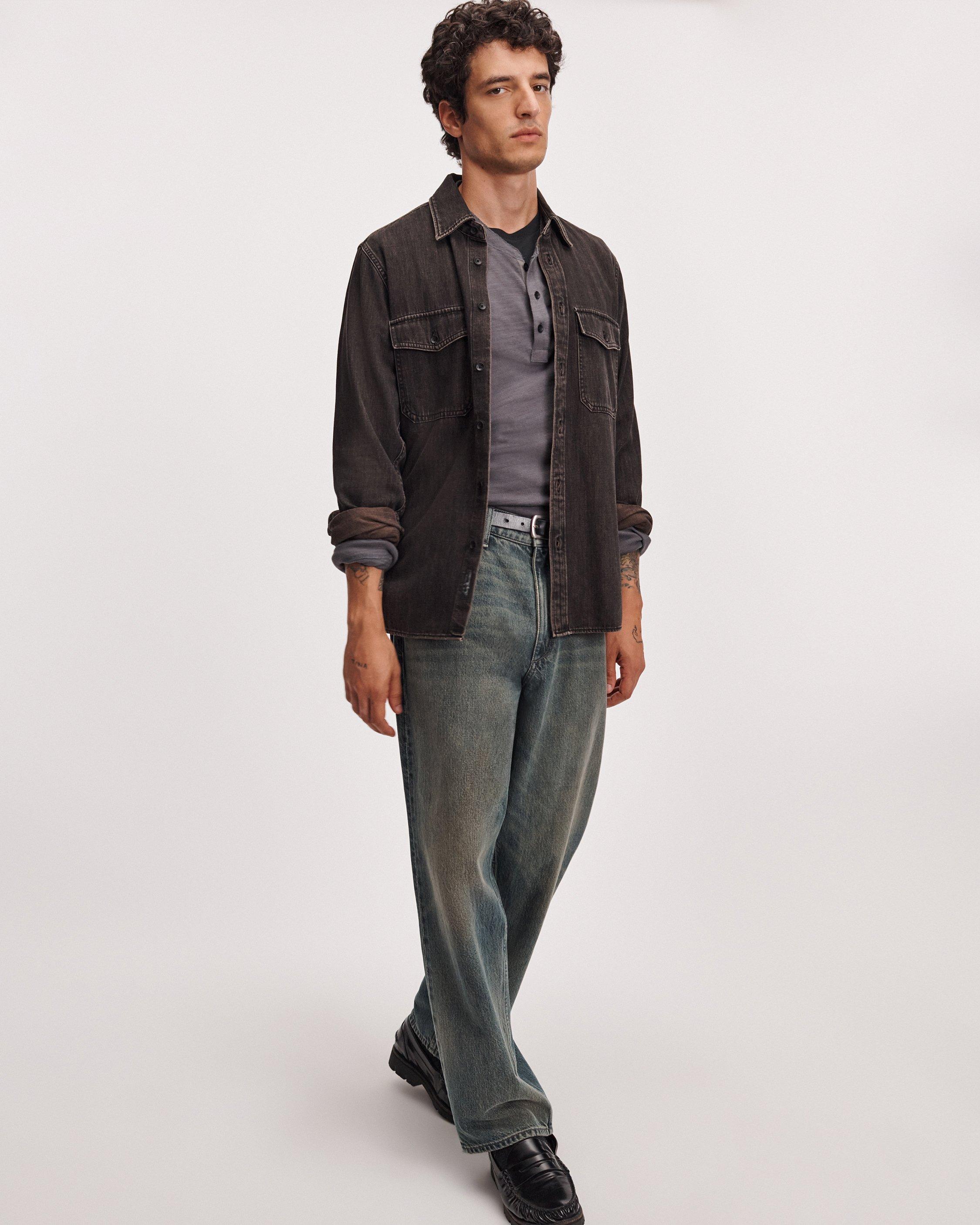 Infuse Denim CPO Overshirt image number 3