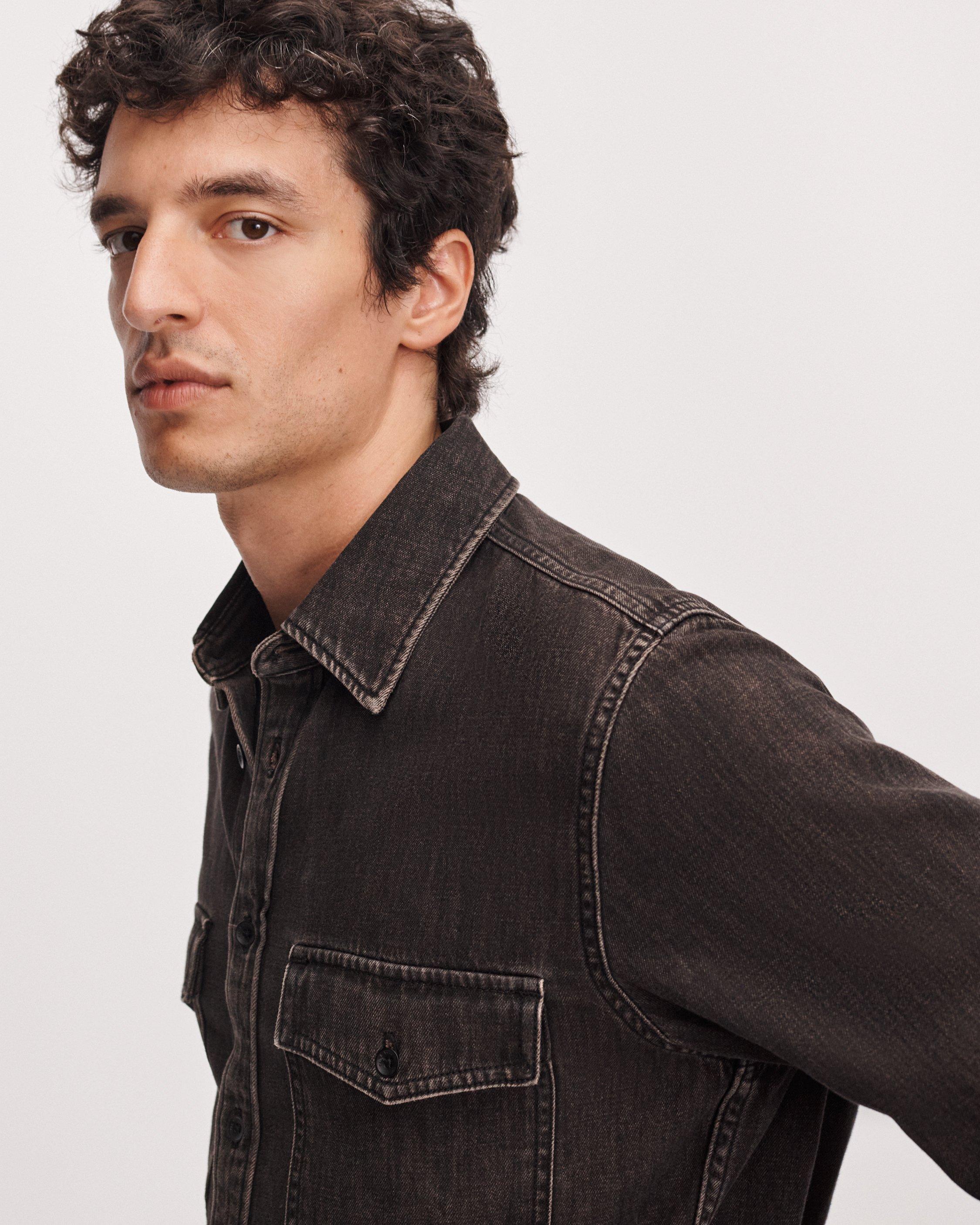 Infuse Denim CPO Overshirt image number 4