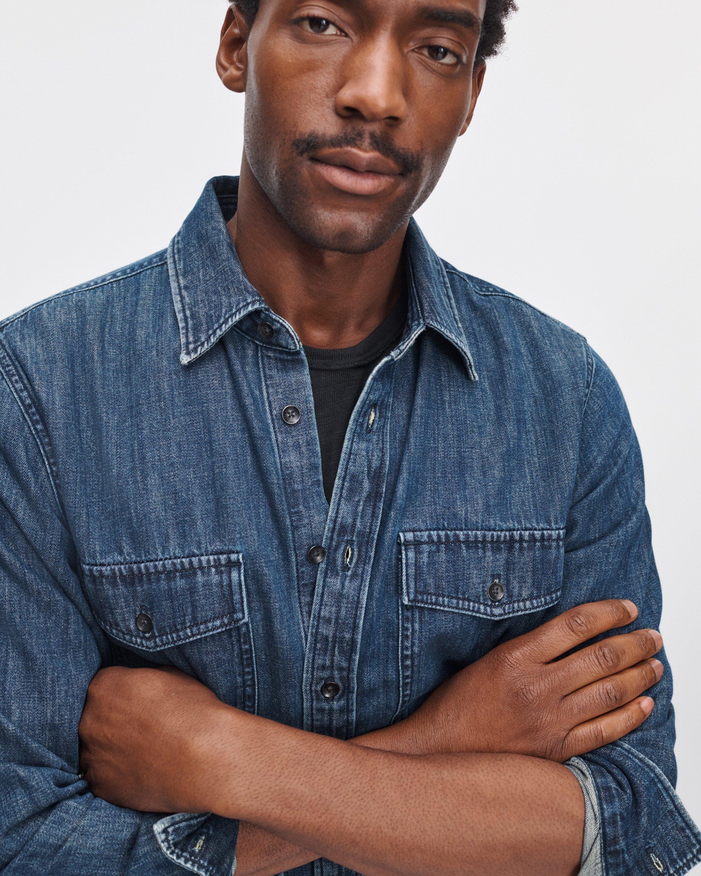 Denim CPO Shirt image number 4