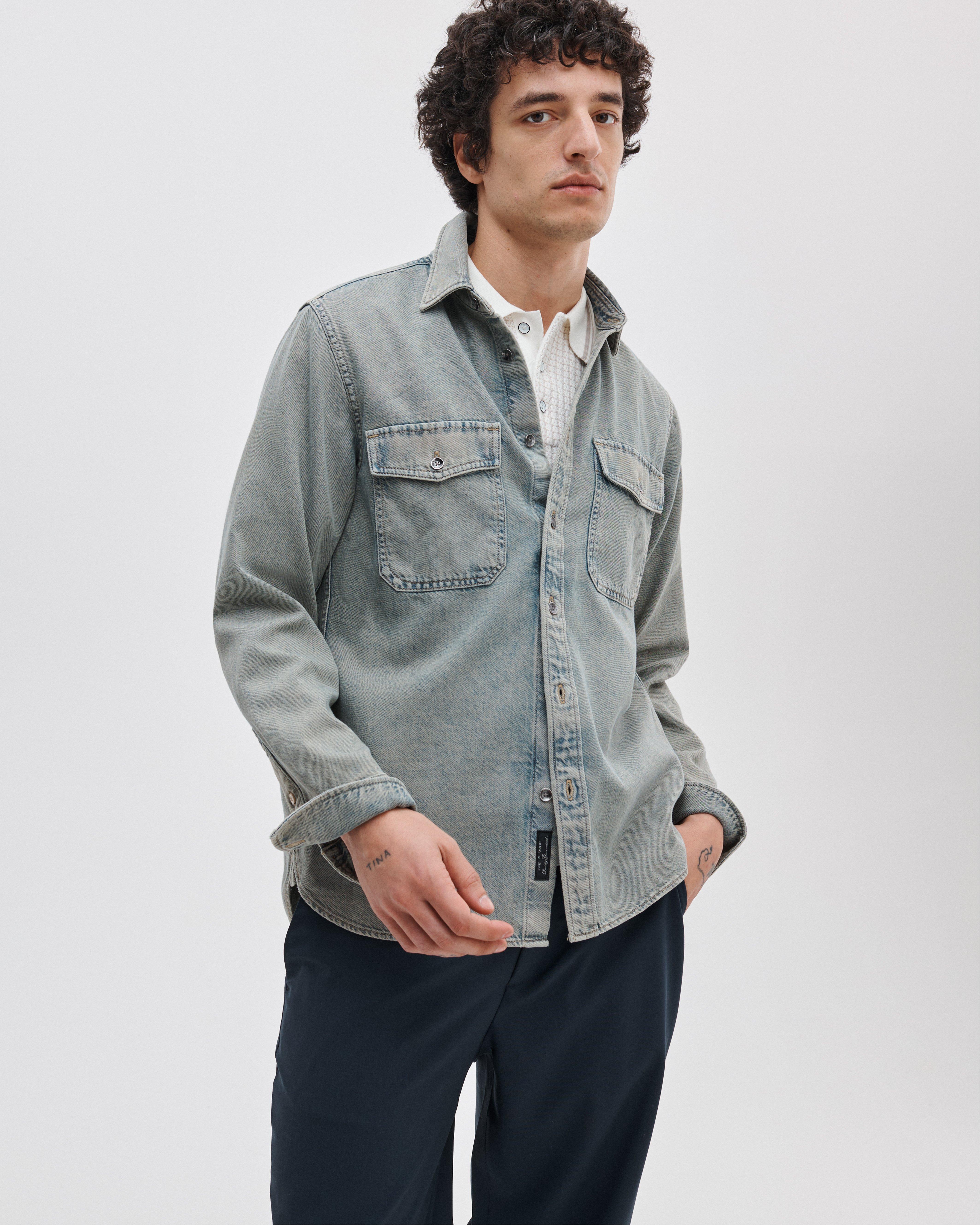 Infuse Denim CPO Overshirt image number 2
