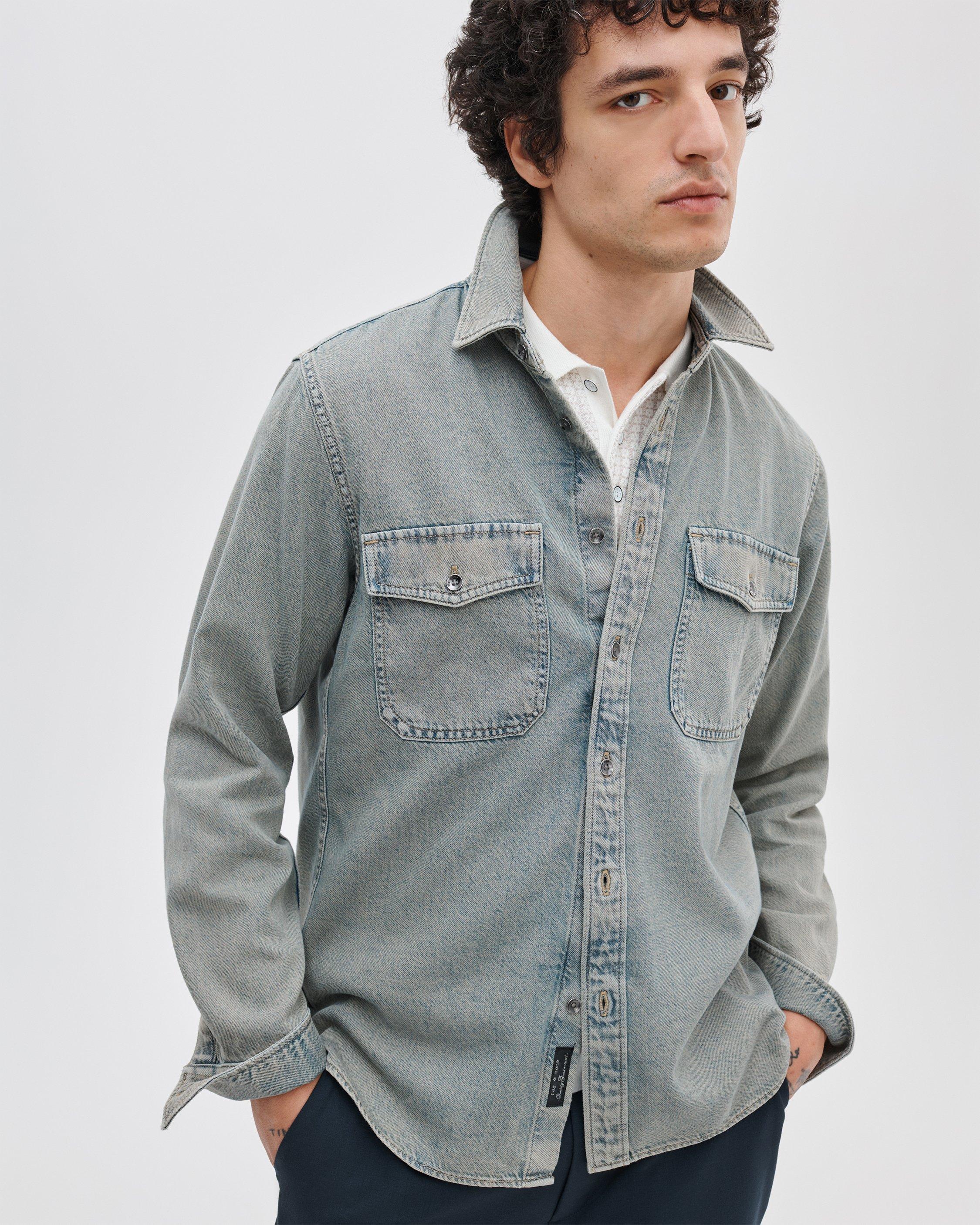 Infuse Denim CPO Overshirt image number 3