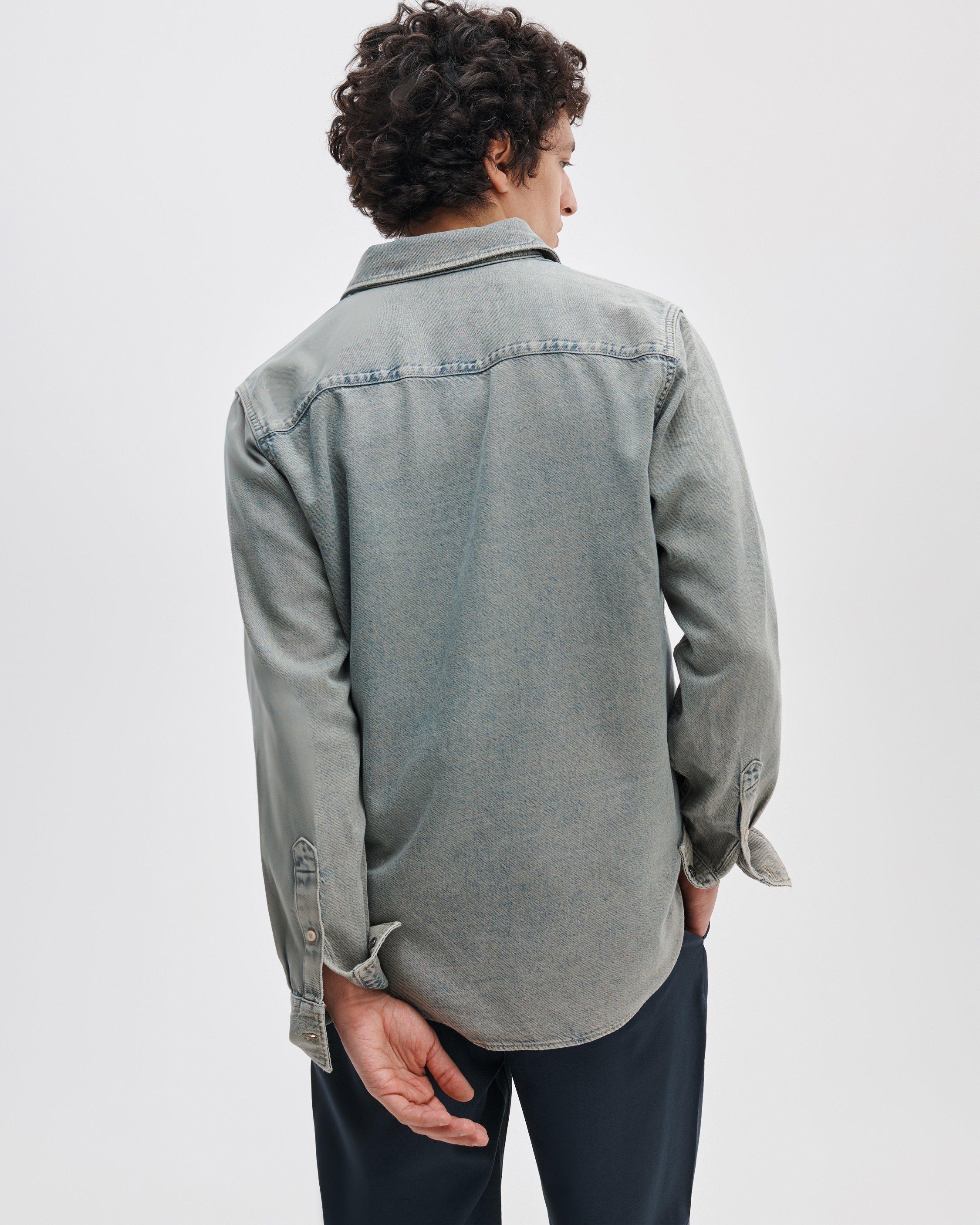 Infuse Denim CPO Overshirt image number 4