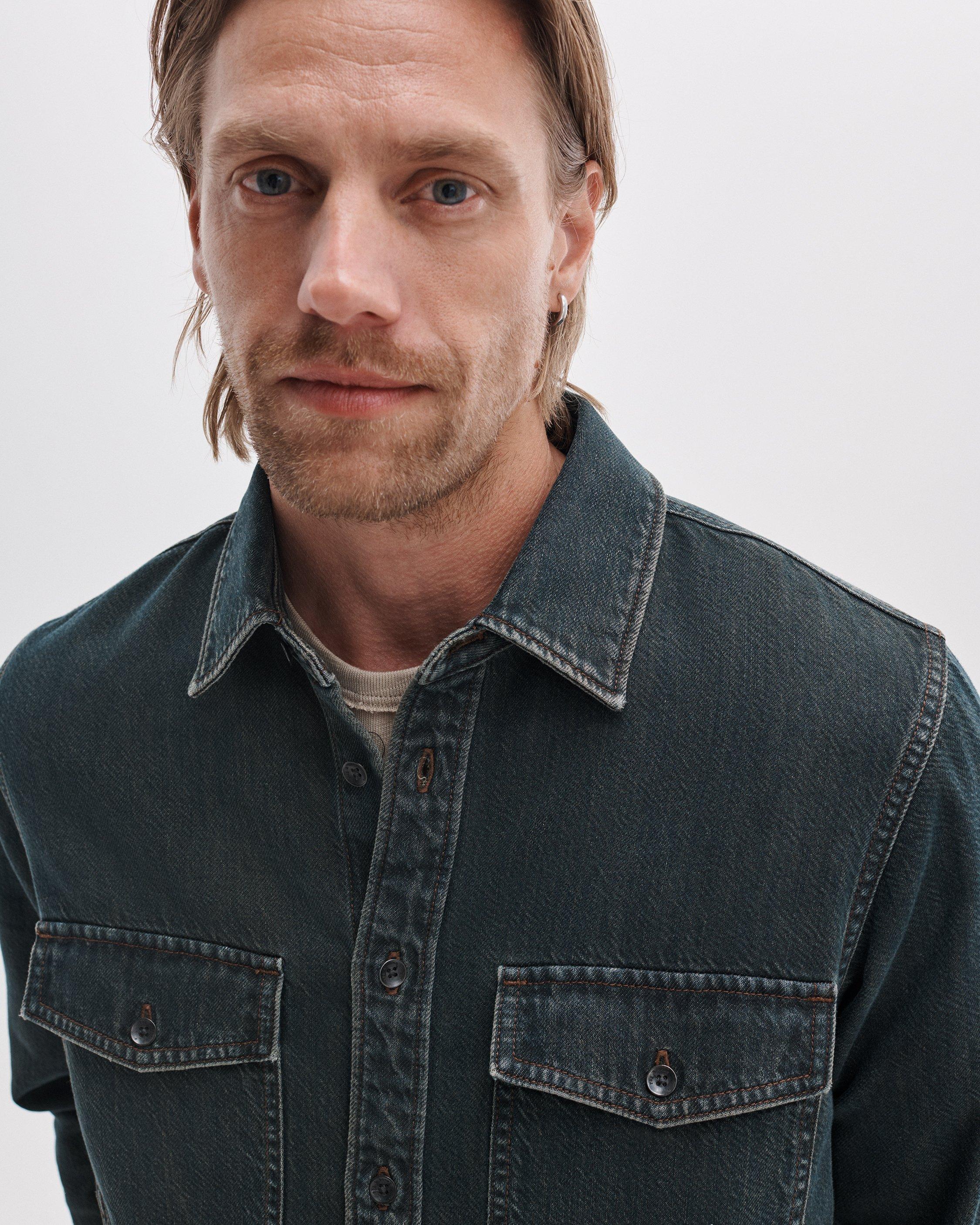 Infuse Denim CPO Overshirt image number 2