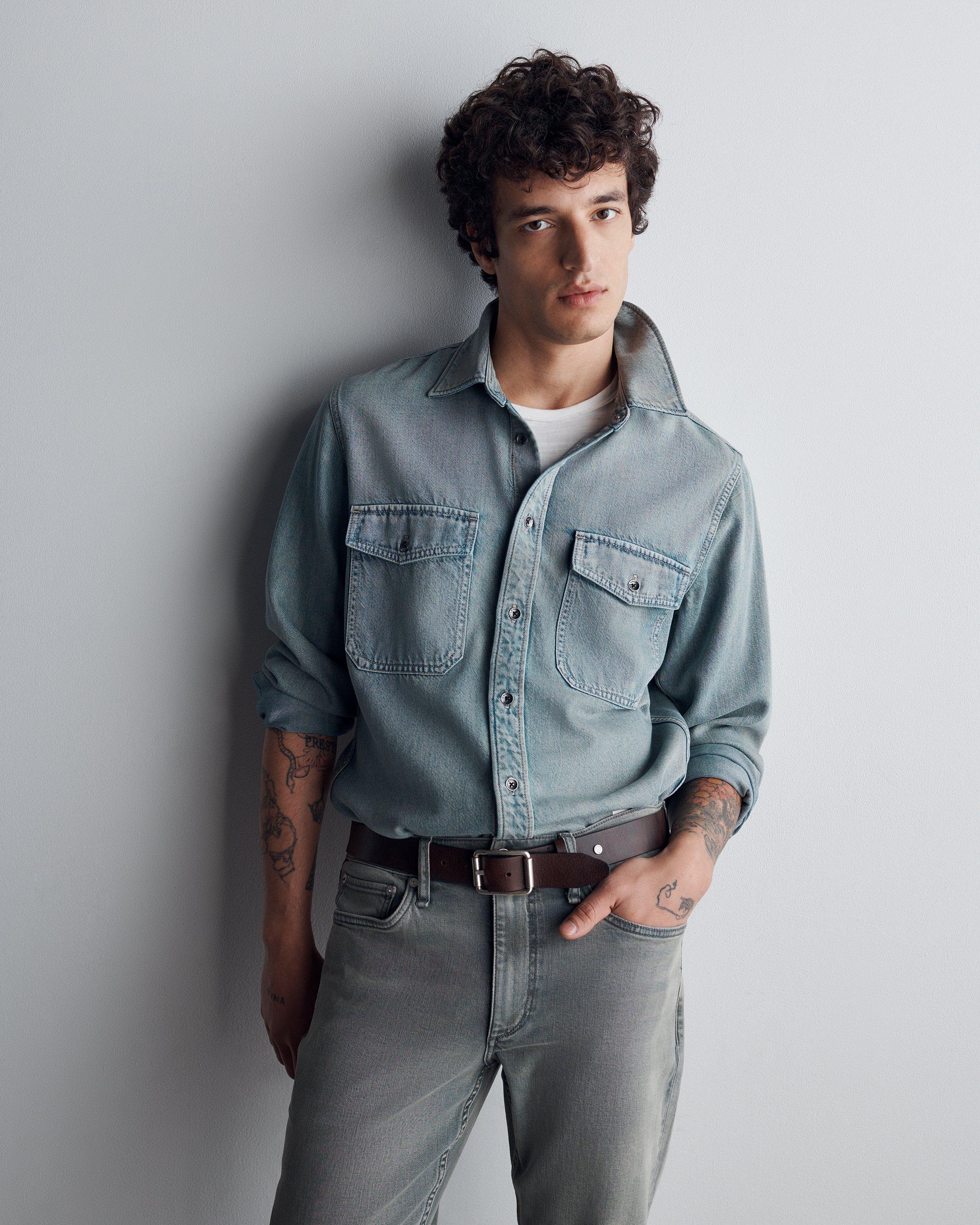 Infuse Denim CPO Overshirt image number 2