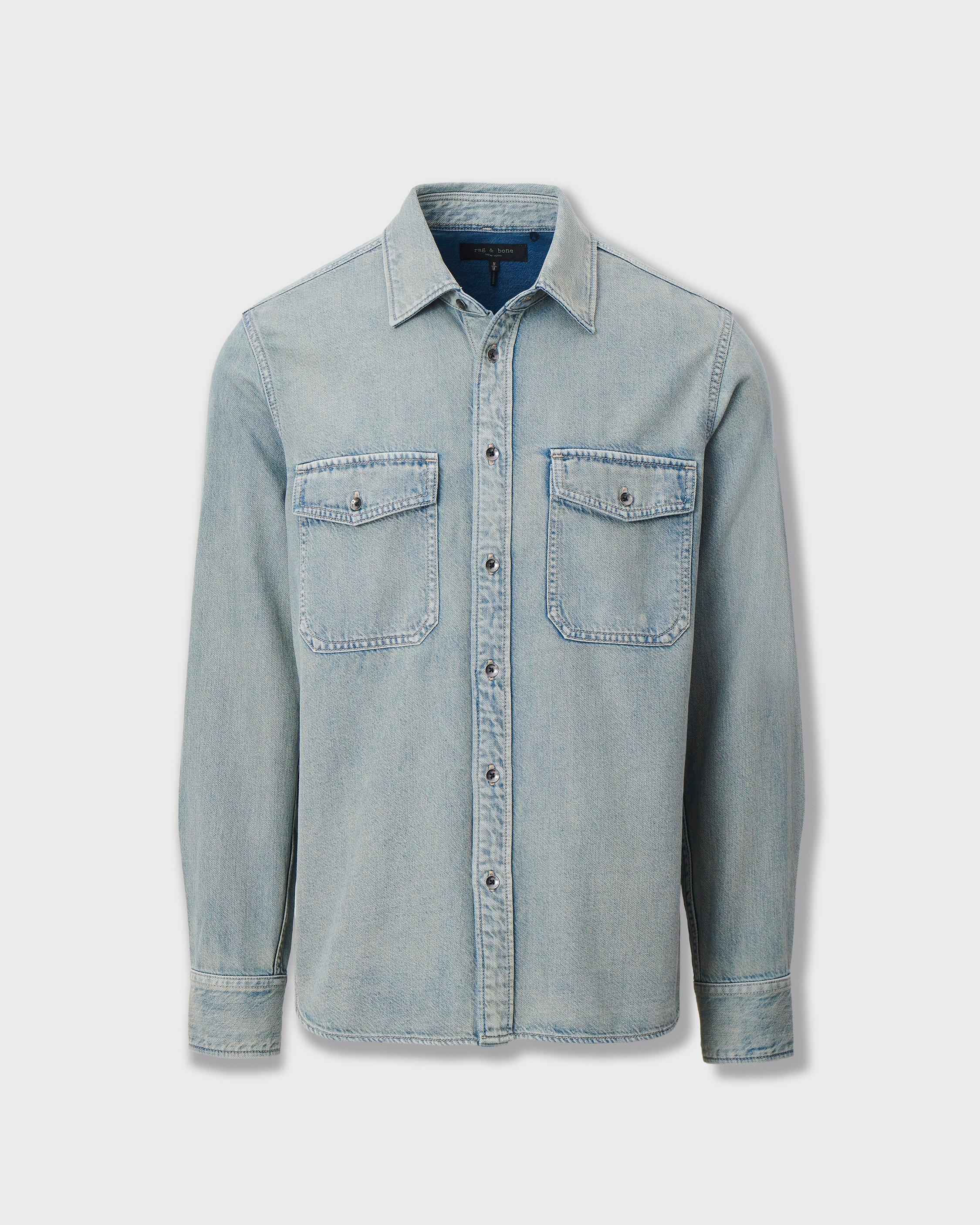 Infuse Denim CPO Overshirt image number 1