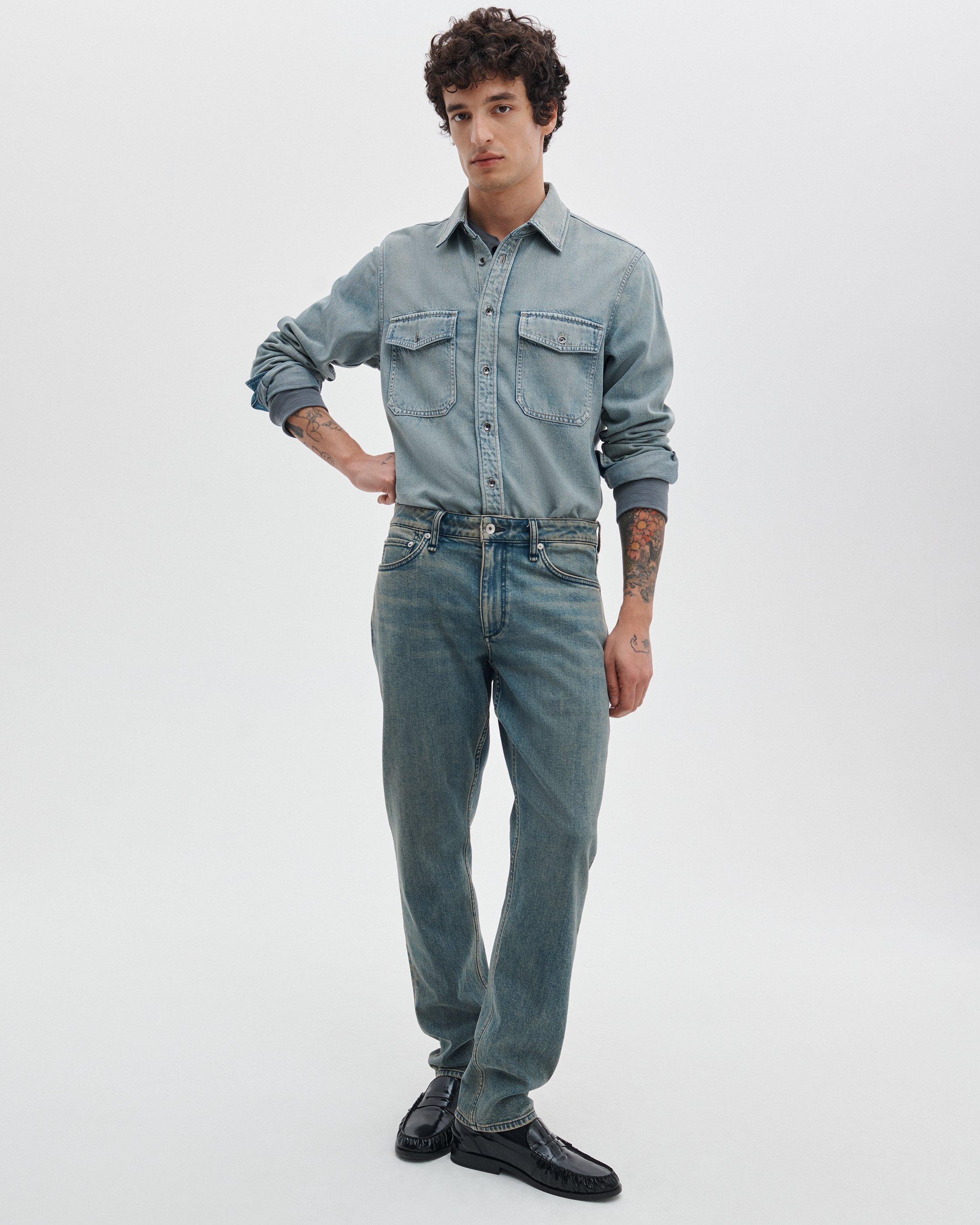 Infuse Denim CPO Overshirt image number 3