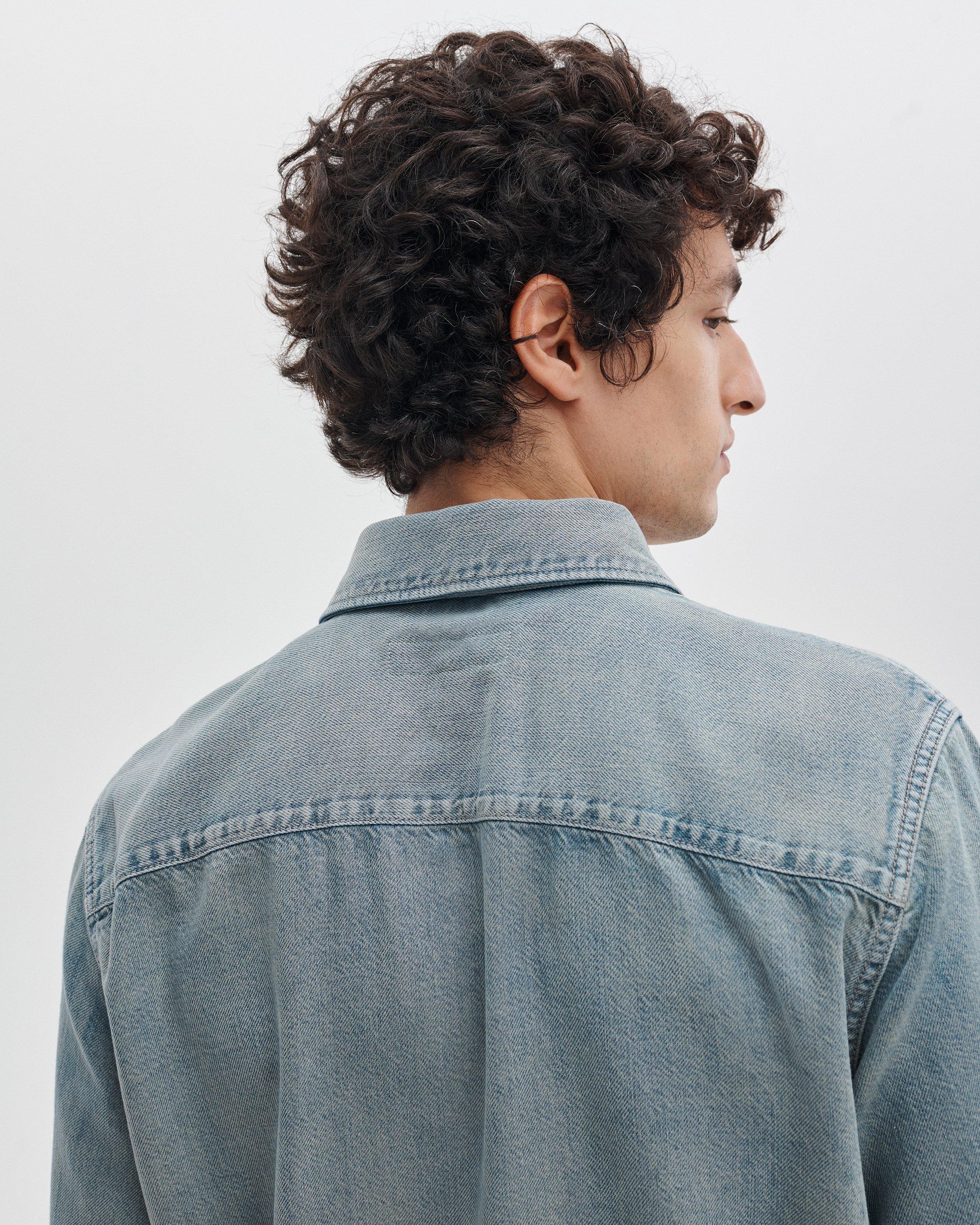 Infuse Denim CPO Overshirt image number 4