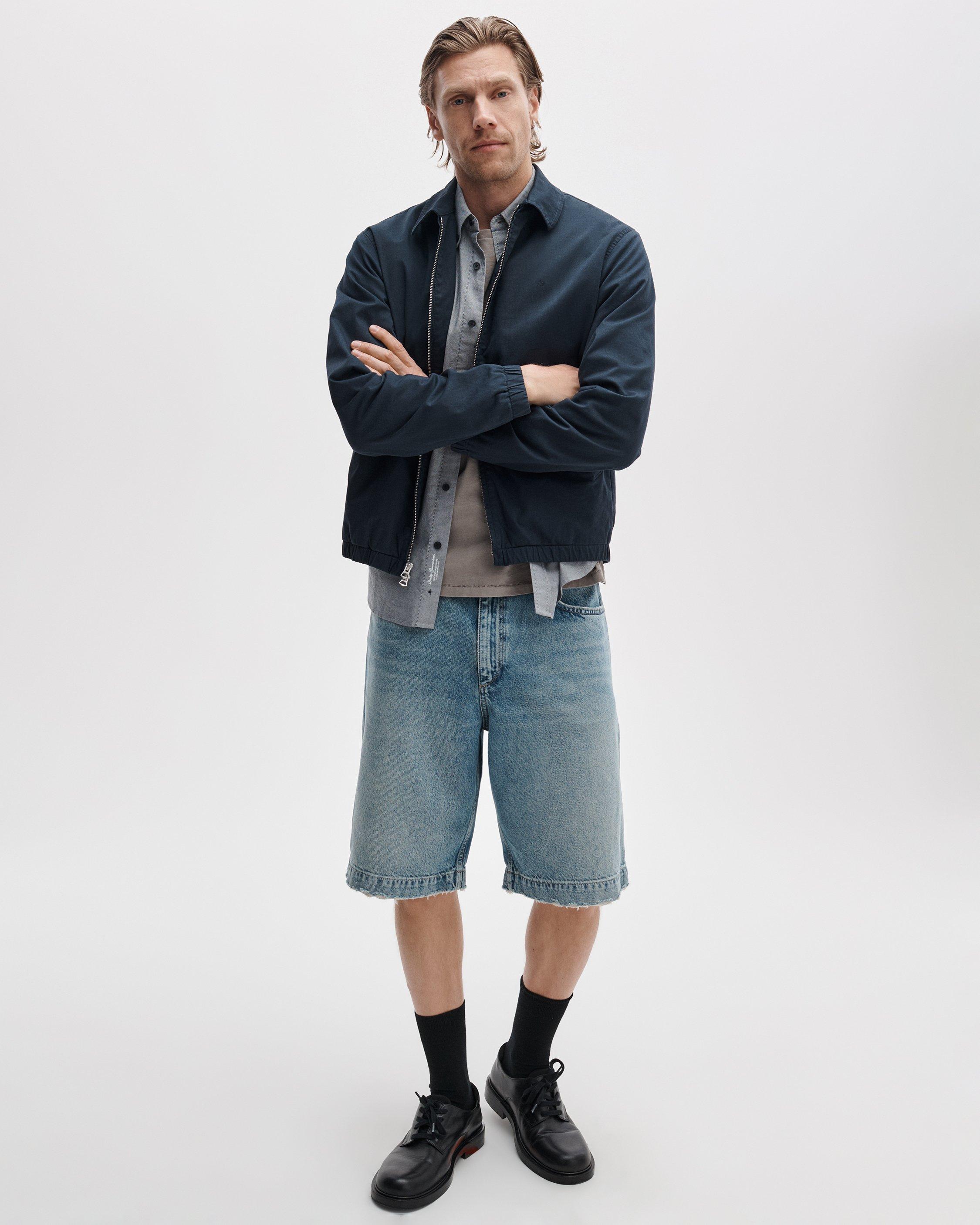 Baggy Denim Shorts image number 1