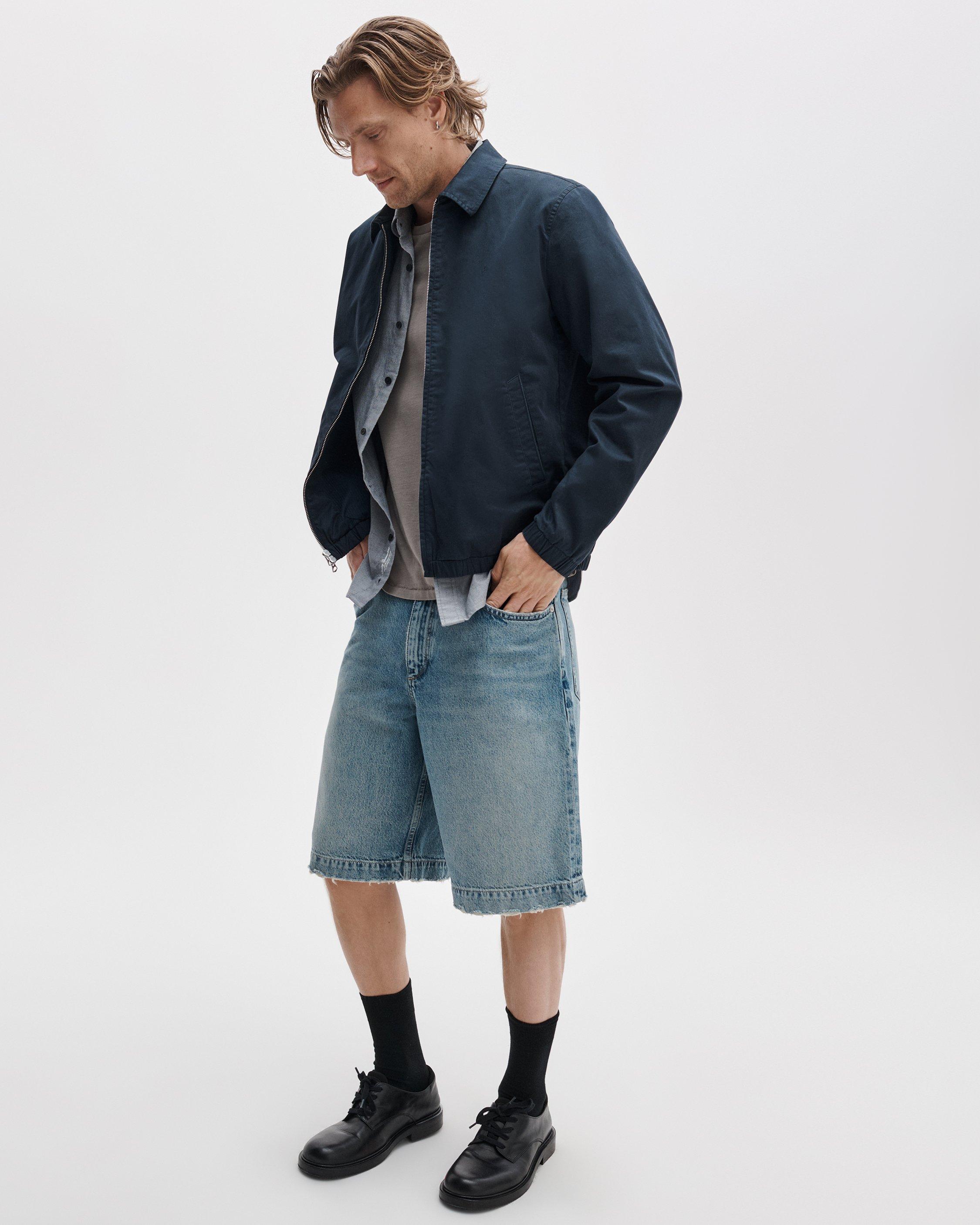 Baggy Denim Shorts image number 4