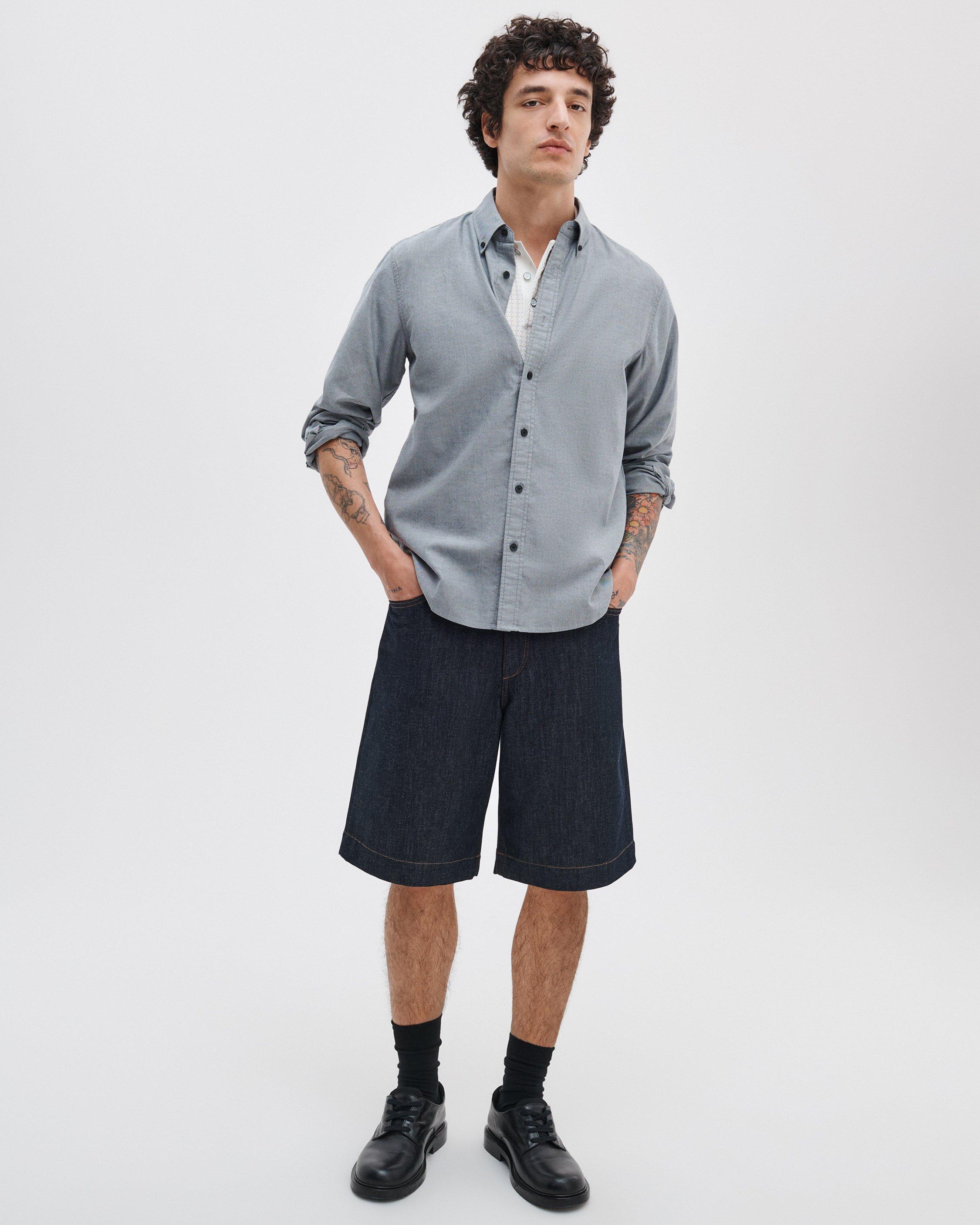 Baggy Denim Shorts image number 1