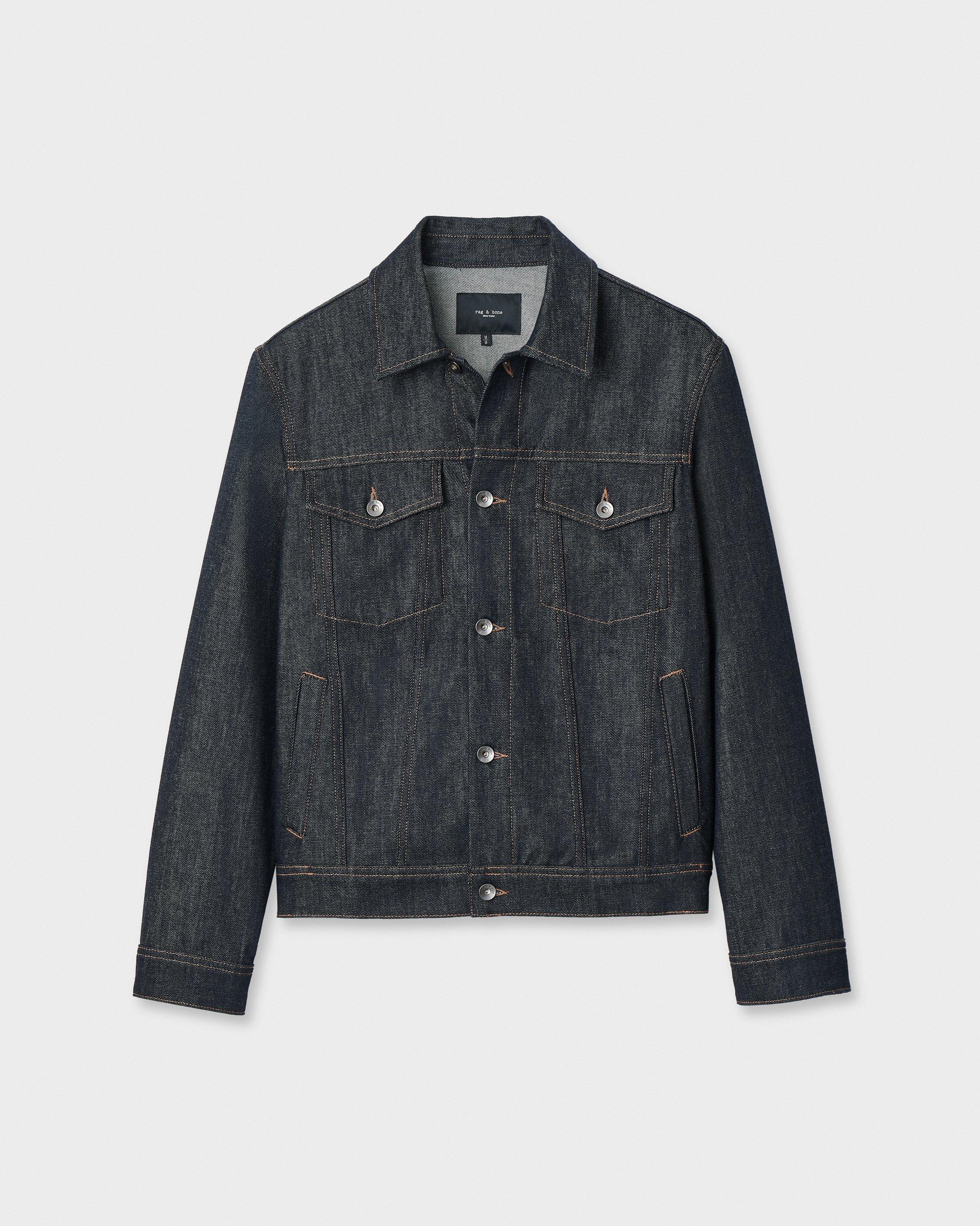 rb 3 Raw Denim Trucker Jacket image number 1