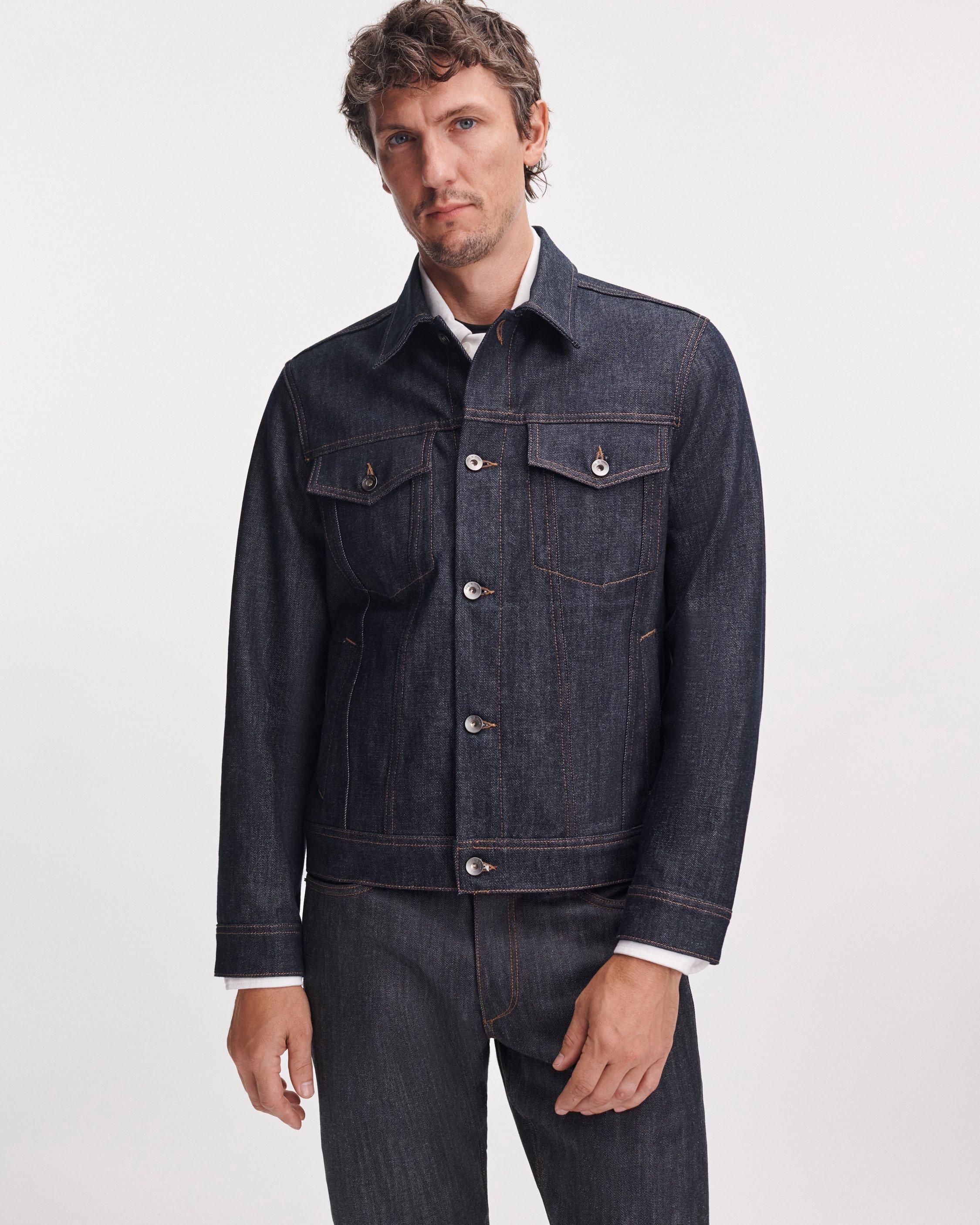 rb 3 Raw Denim Trucker Jacket image number 2