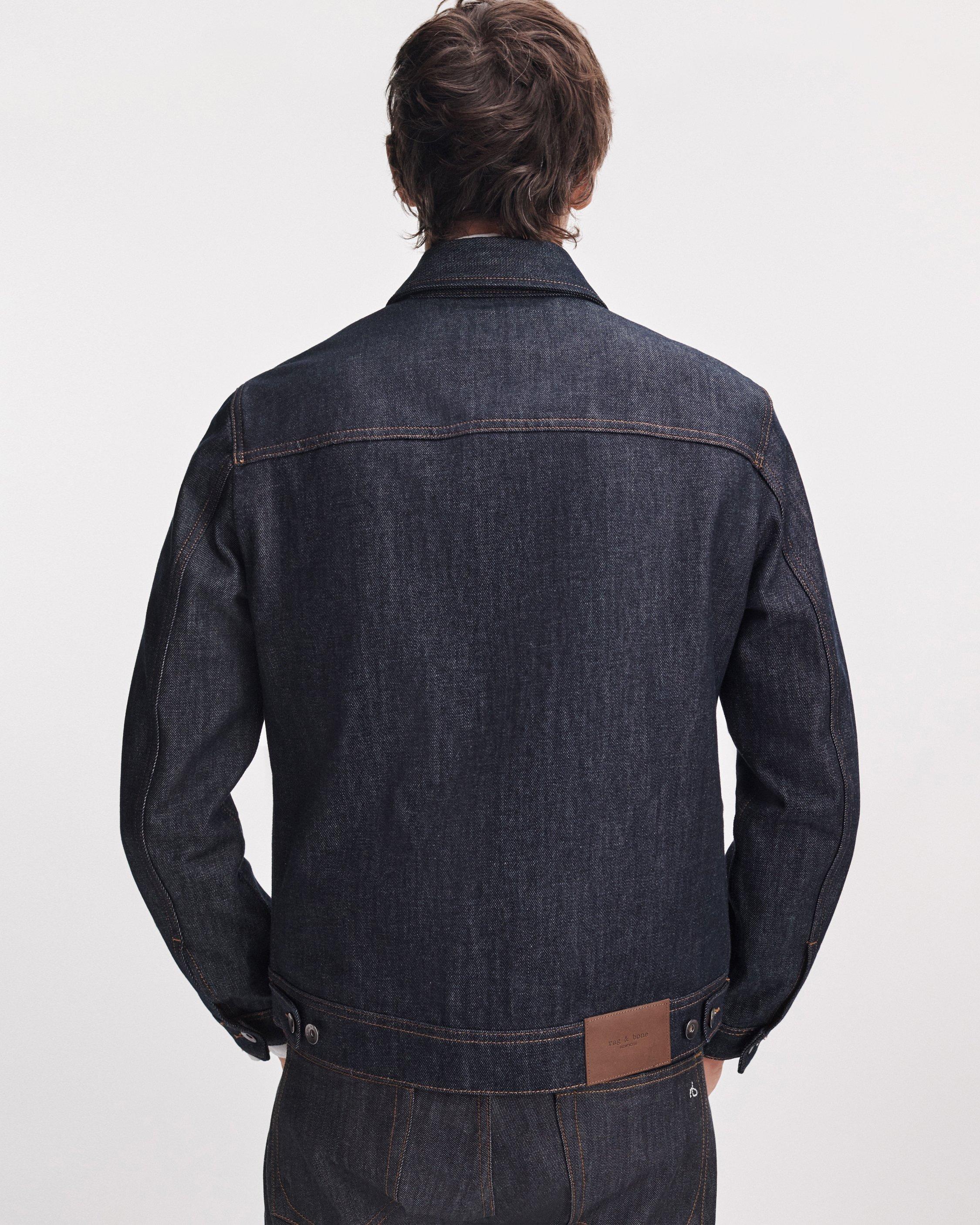rb 3 Raw Denim Trucker Jacket image number 4