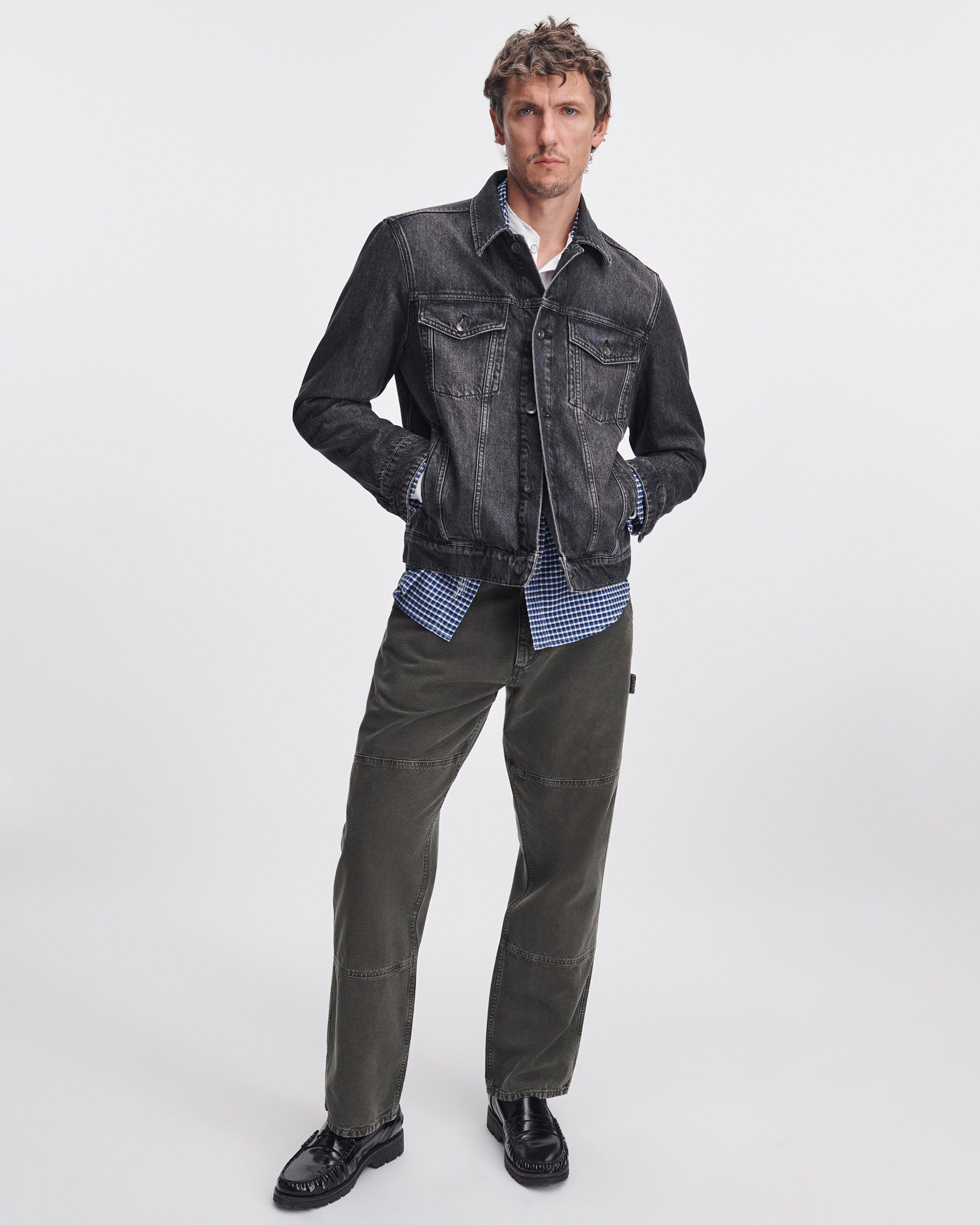 rb 3 Denim Trucker Jacket image number 3