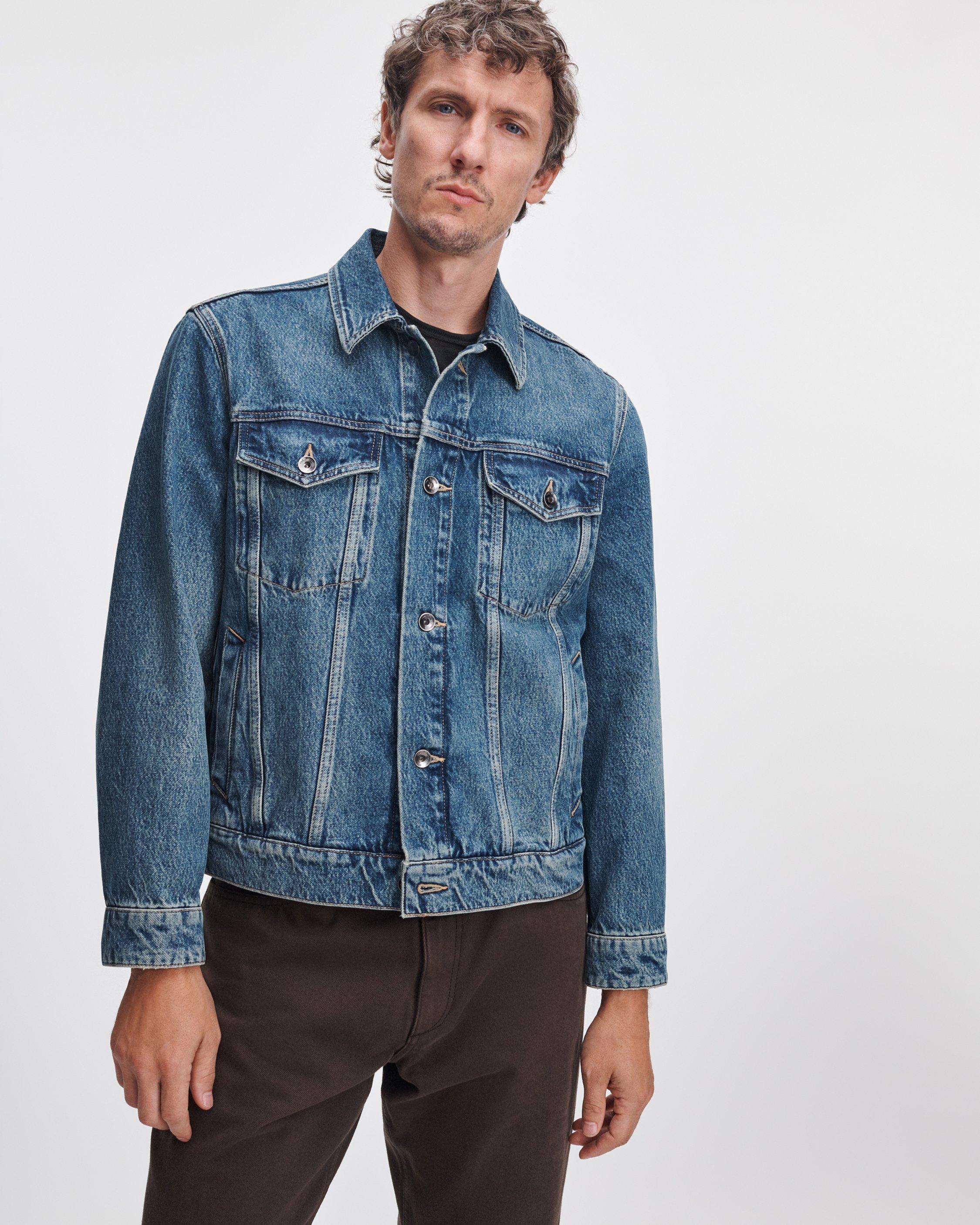 rb 3 Denim Trucker Jacket image number 2