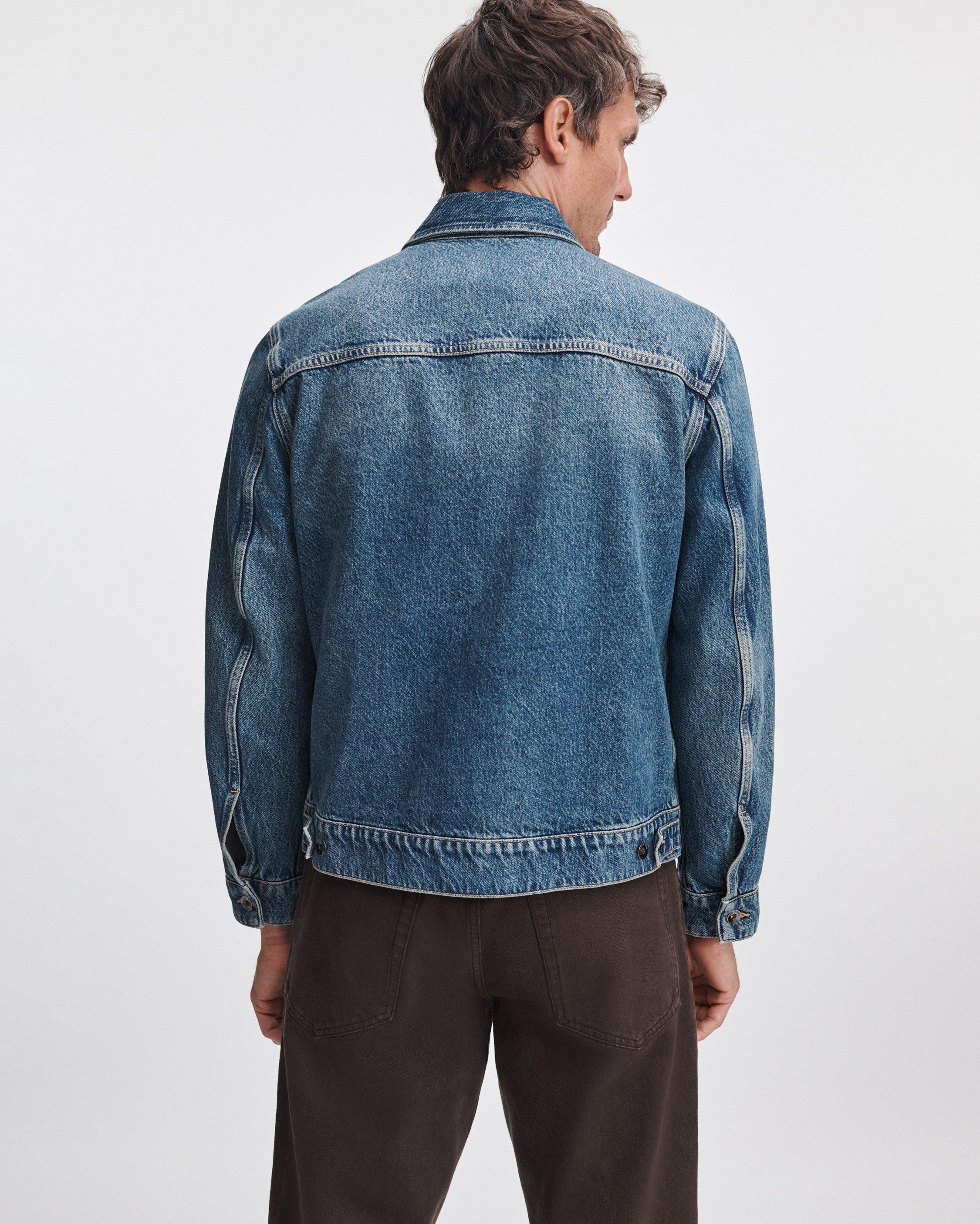 rb 3 Denim Trucker Jacket image number 5