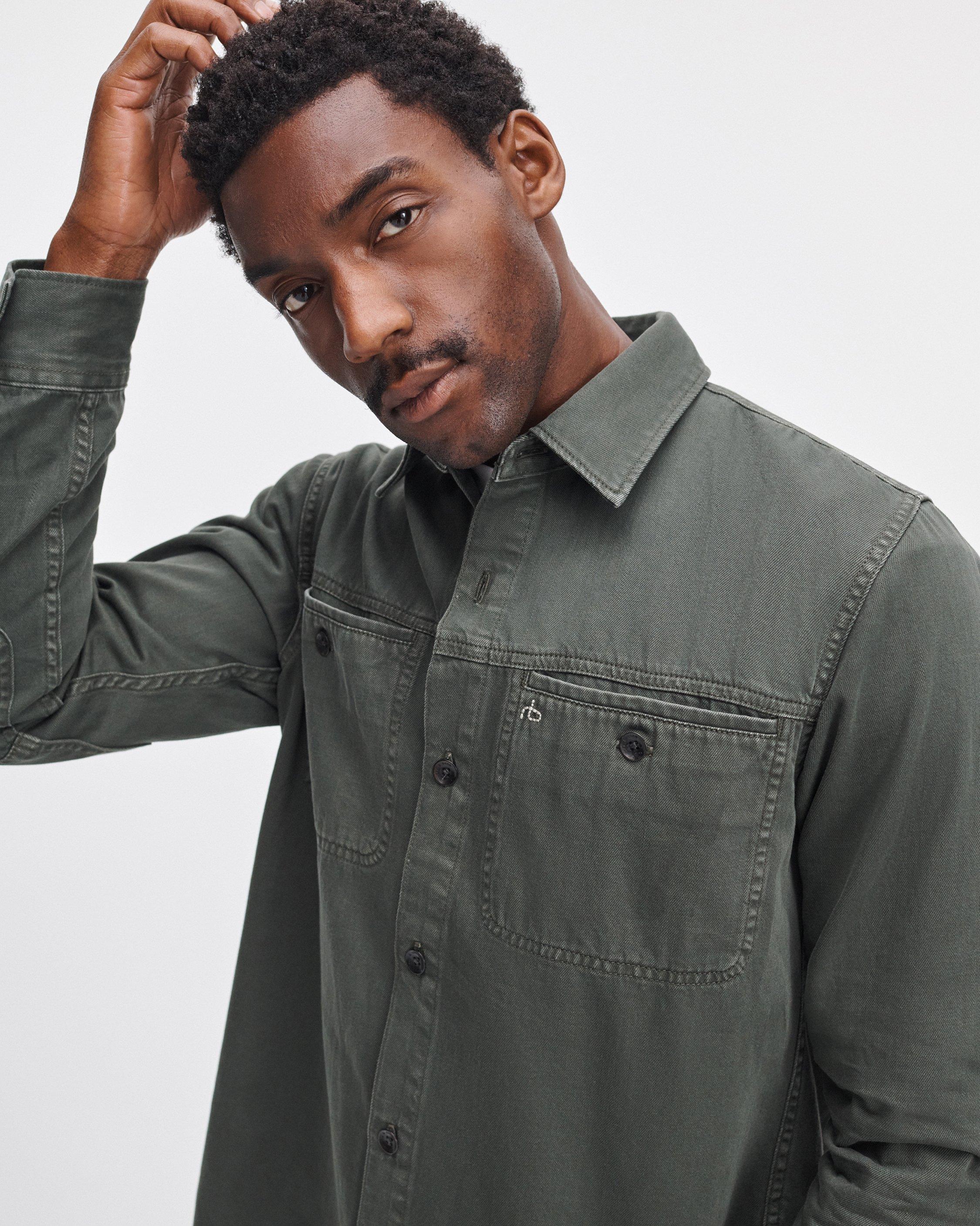Denim Workwear Shirt image number 5