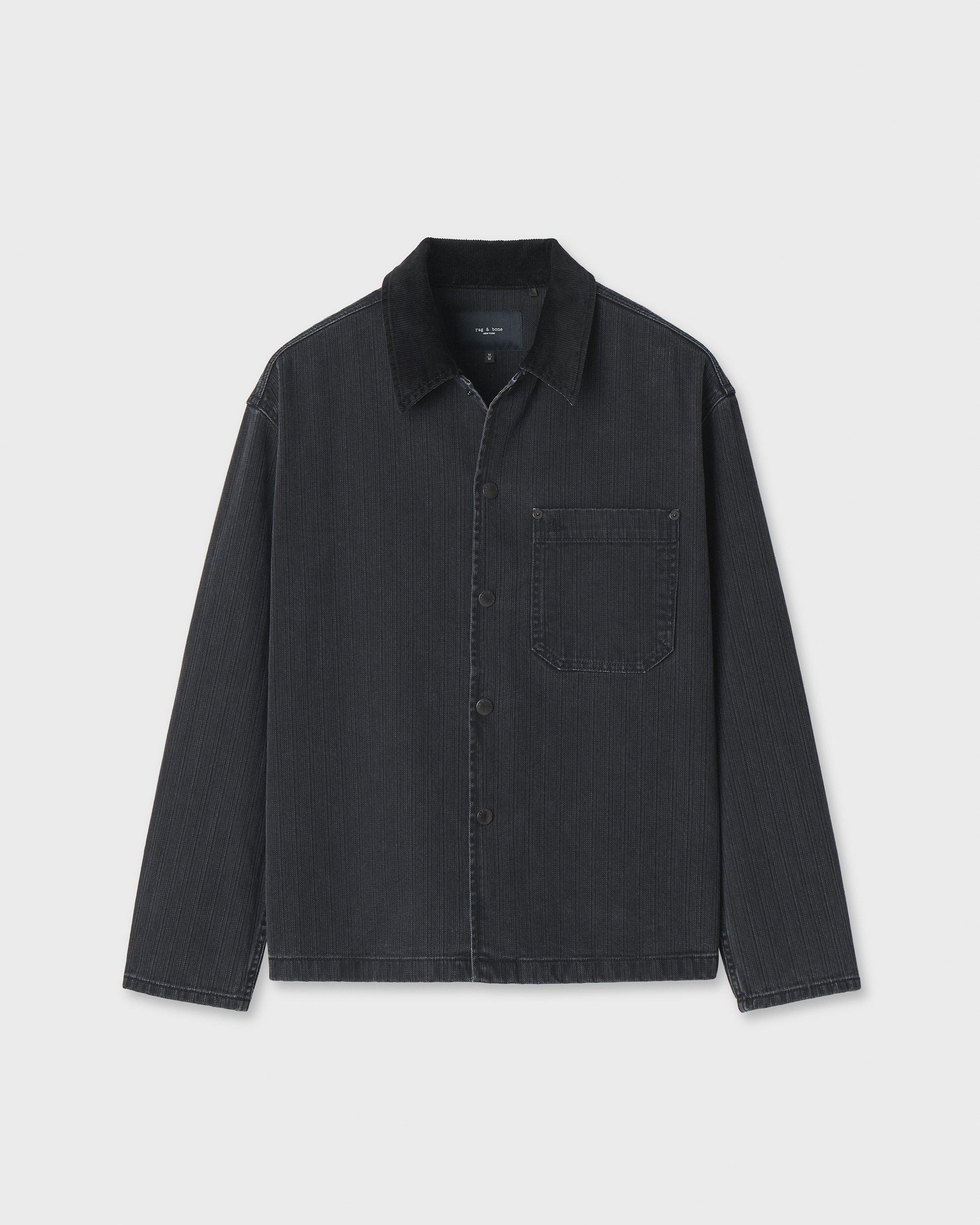 Dexter Herringbone Shirt Jacket image number 1