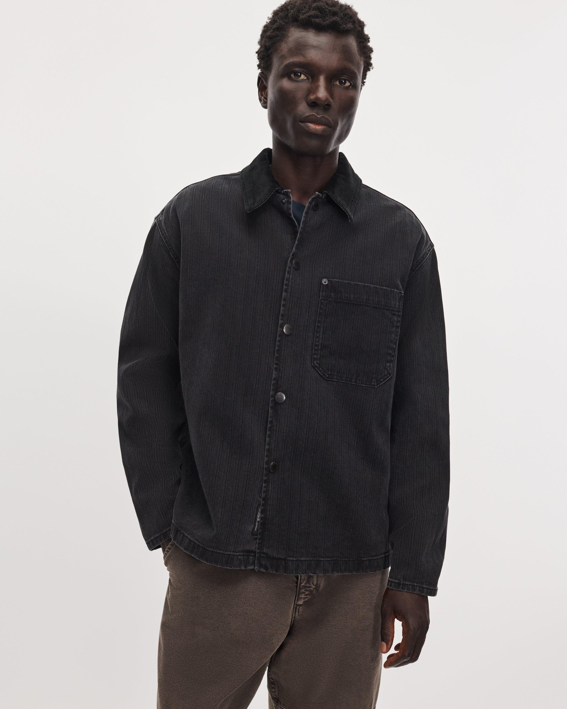 Dexter Herringbone Shirt Jacket image number 2