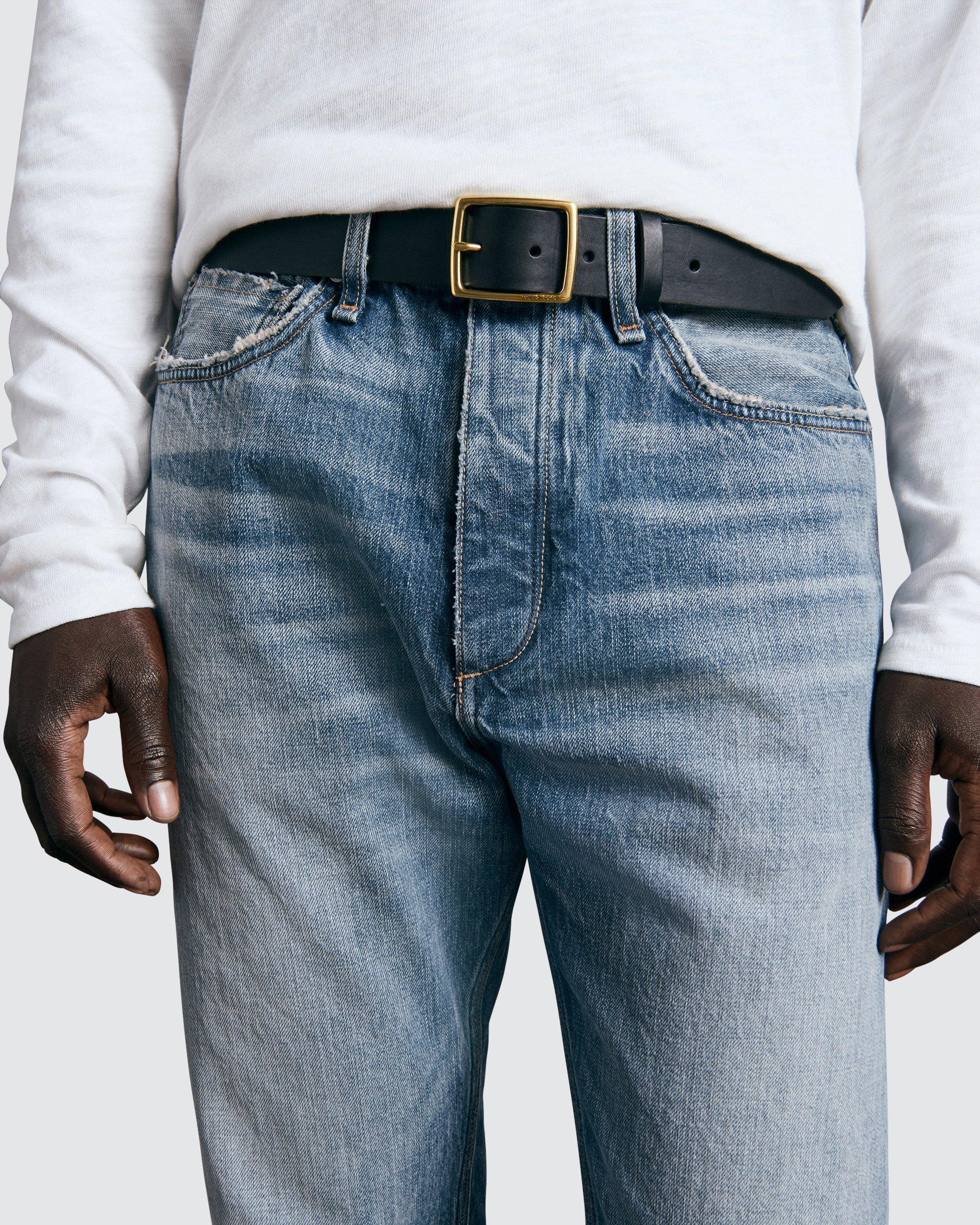 Rugged Leather Belt image number 2