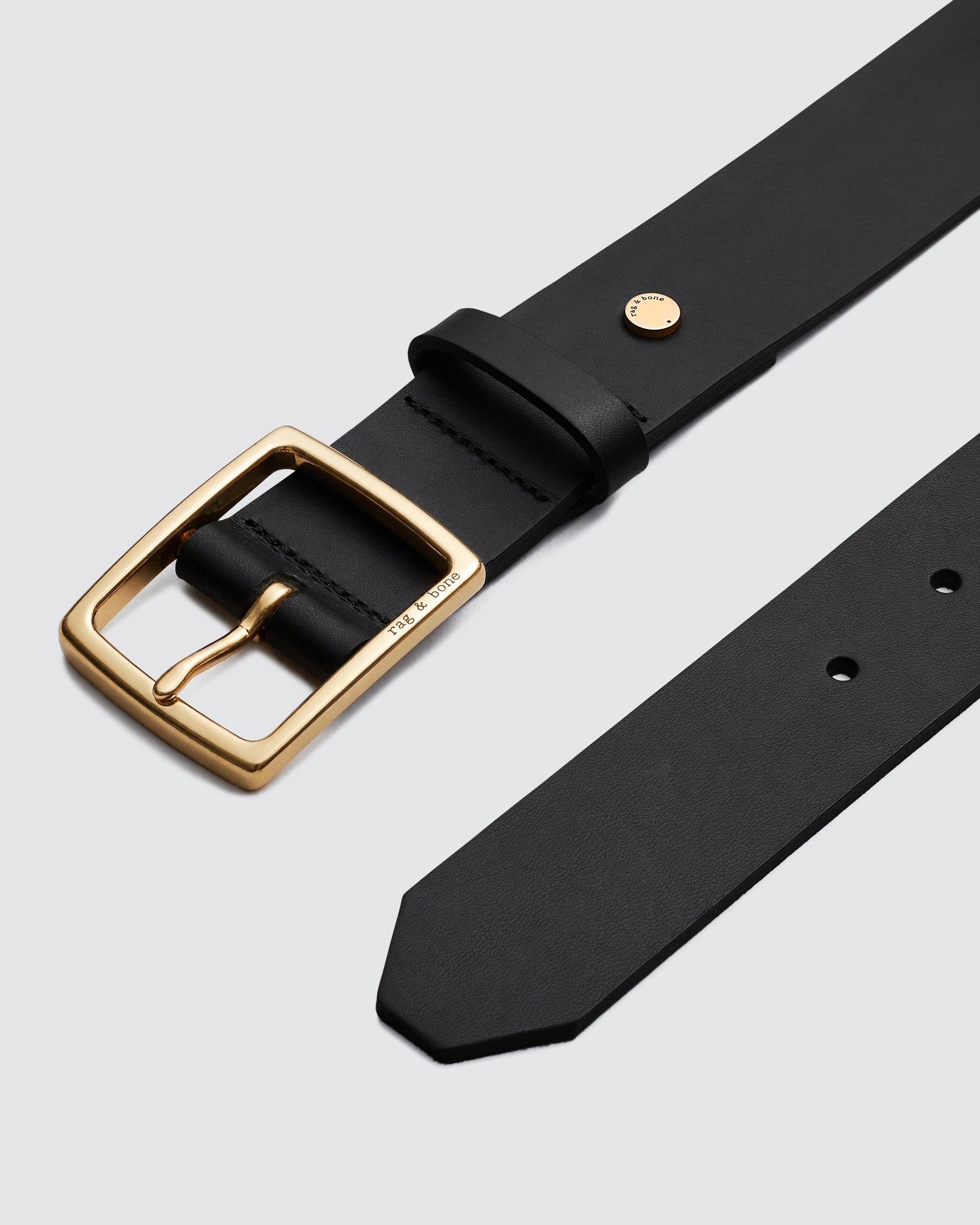 Rugged Leather Belt image number 3