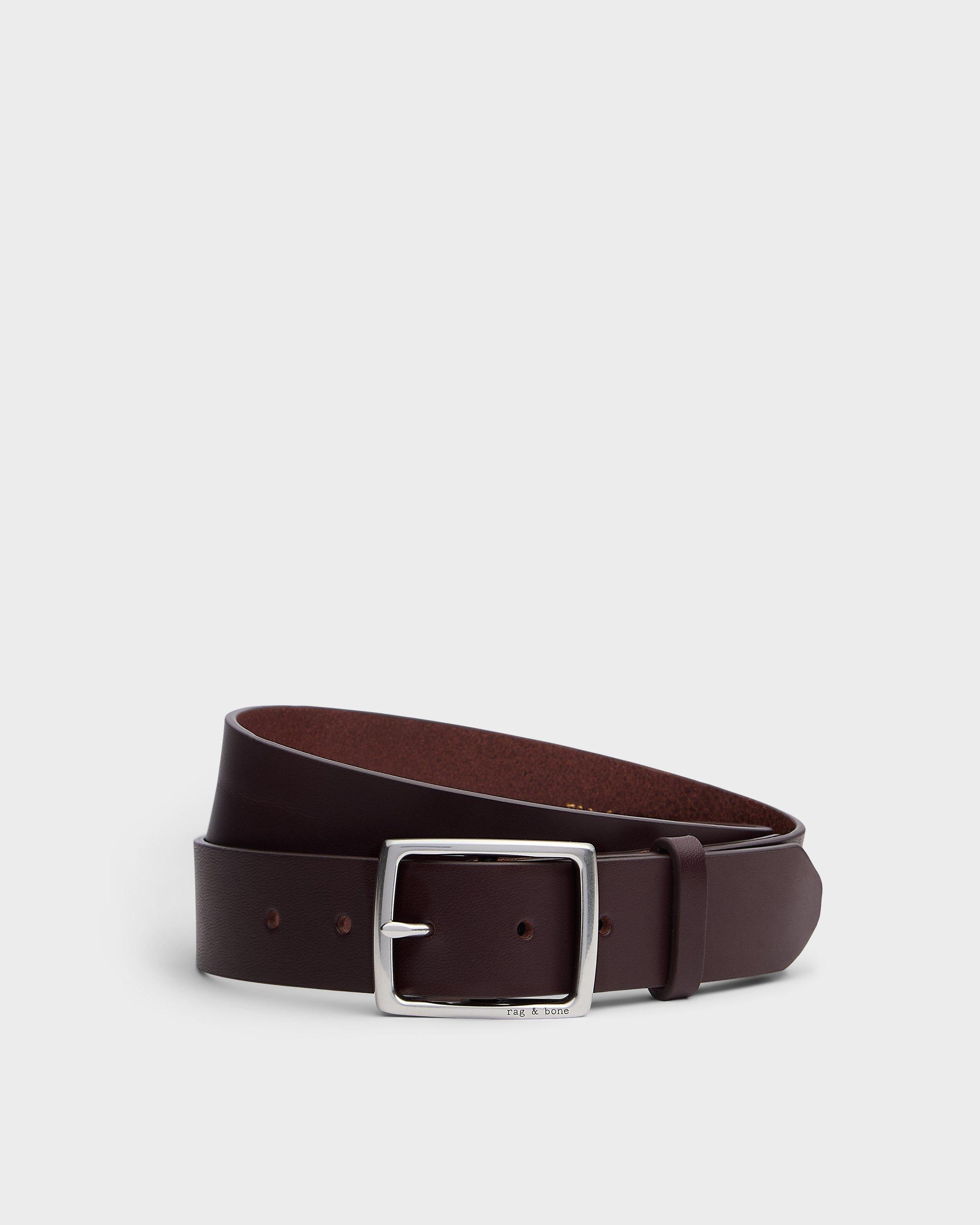 Rugged Leather Belt image number 1