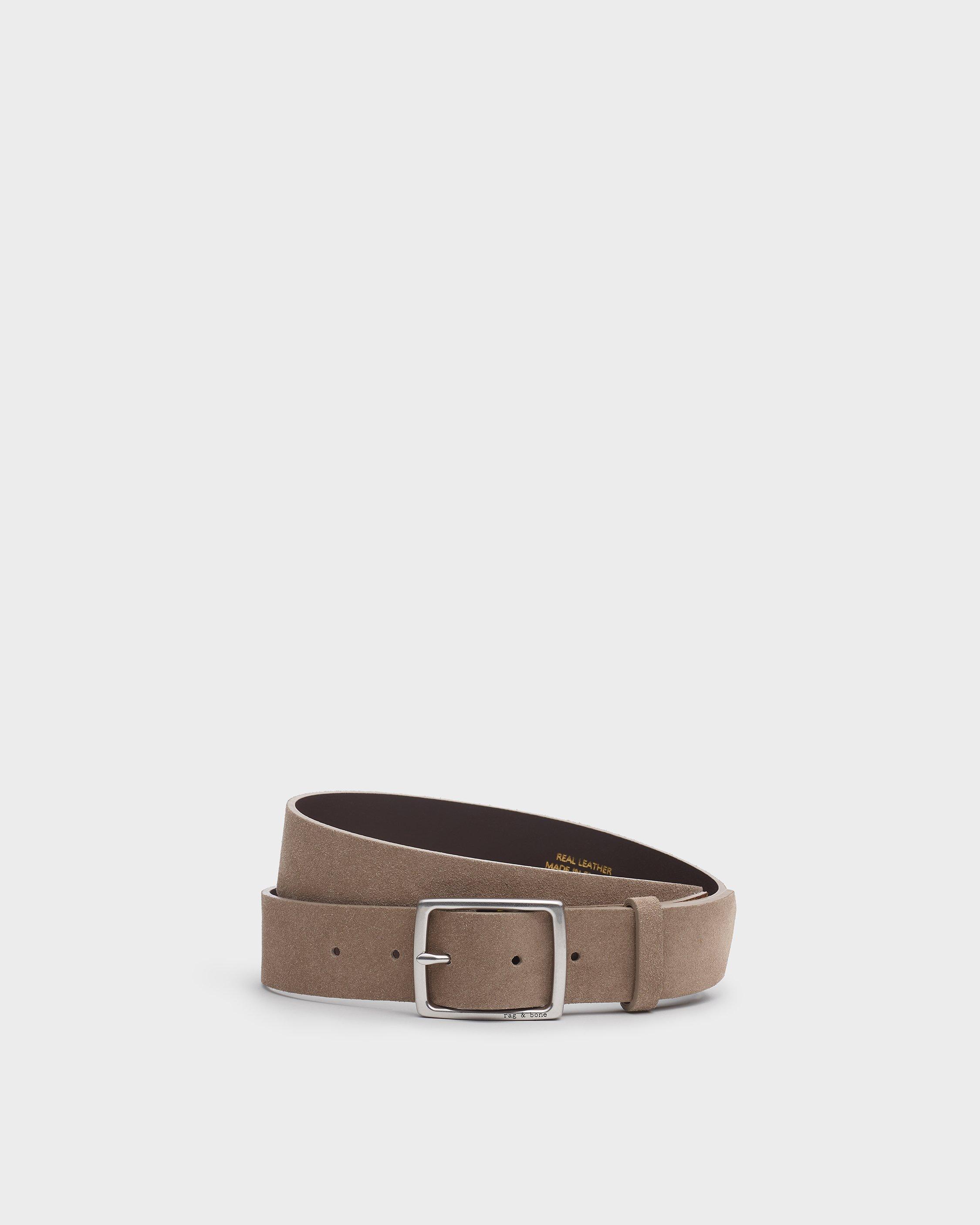 Rugged Italian Suede Belt image number 1