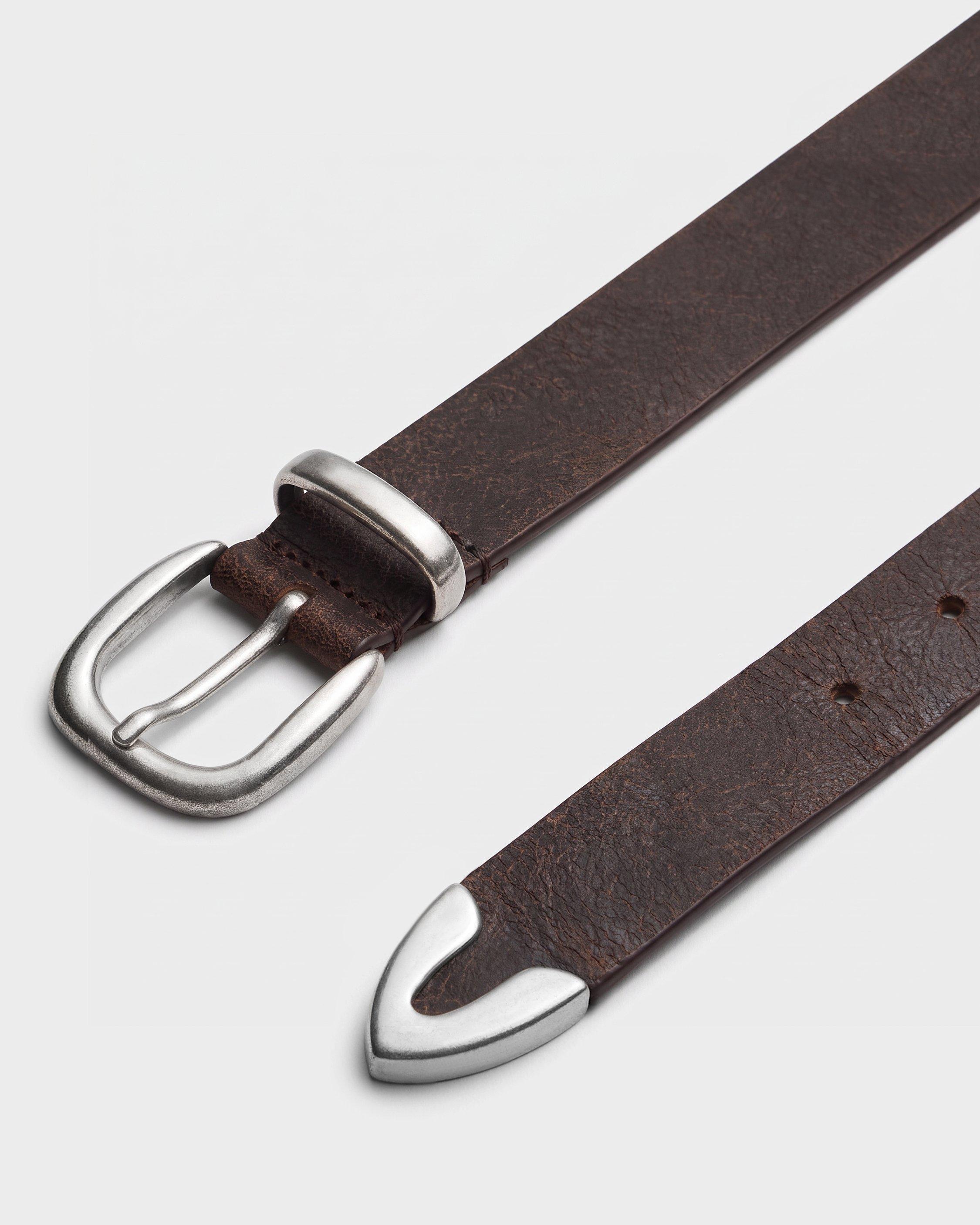Rufus Leather Belt image number 3