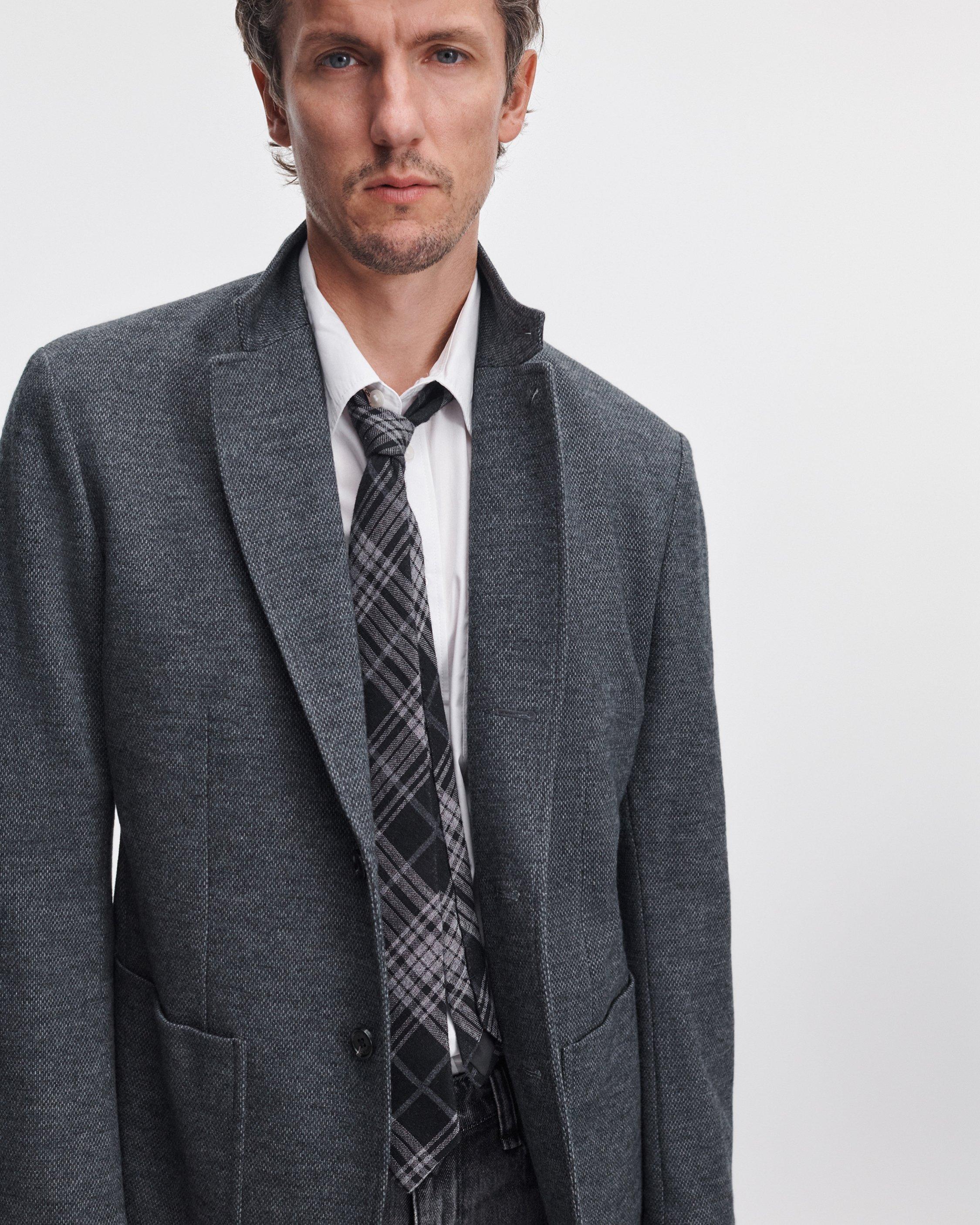 rb Wool-Silk Jacquard Tie image number 2