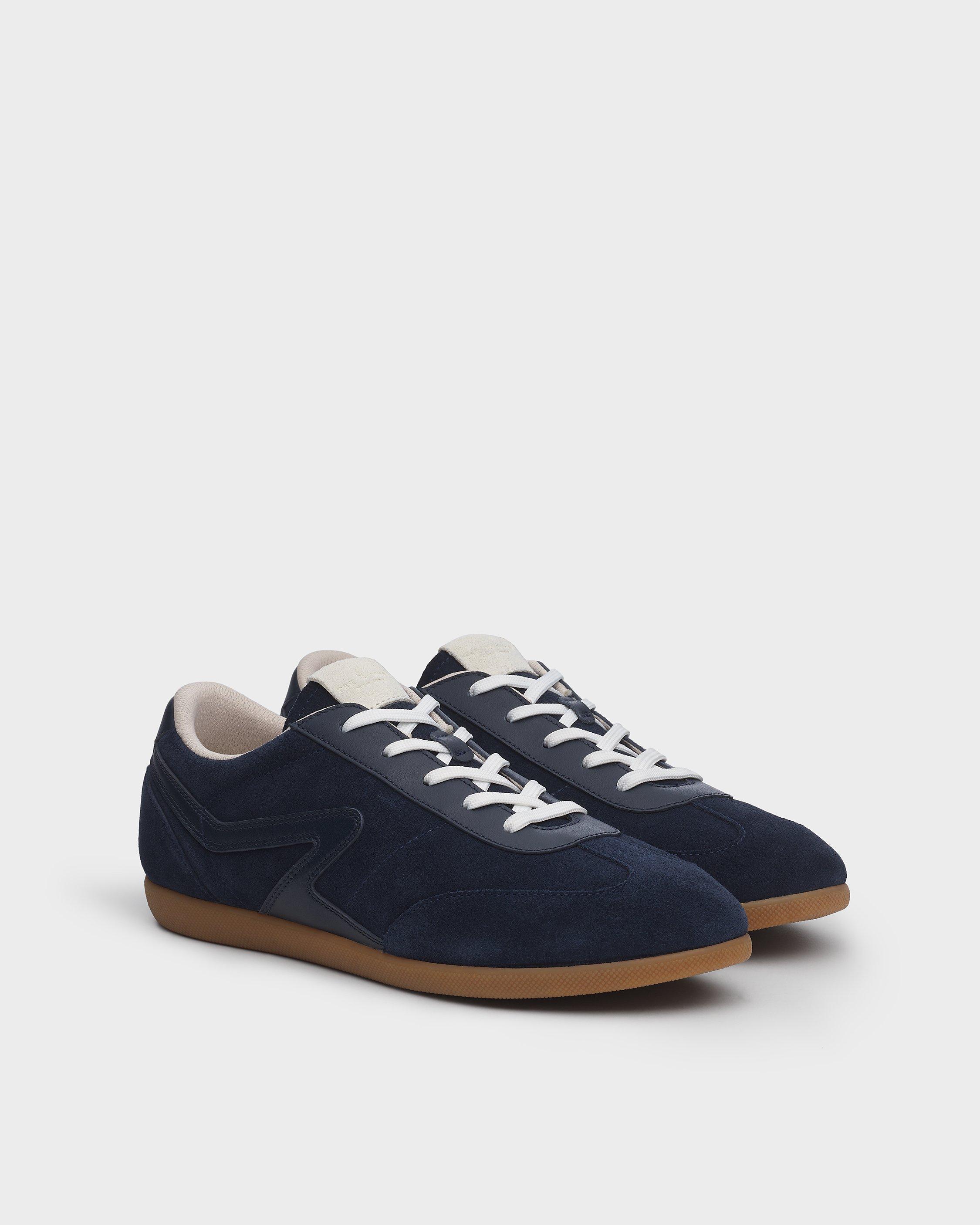 Retro Leather Legacy Trainers image number 4
