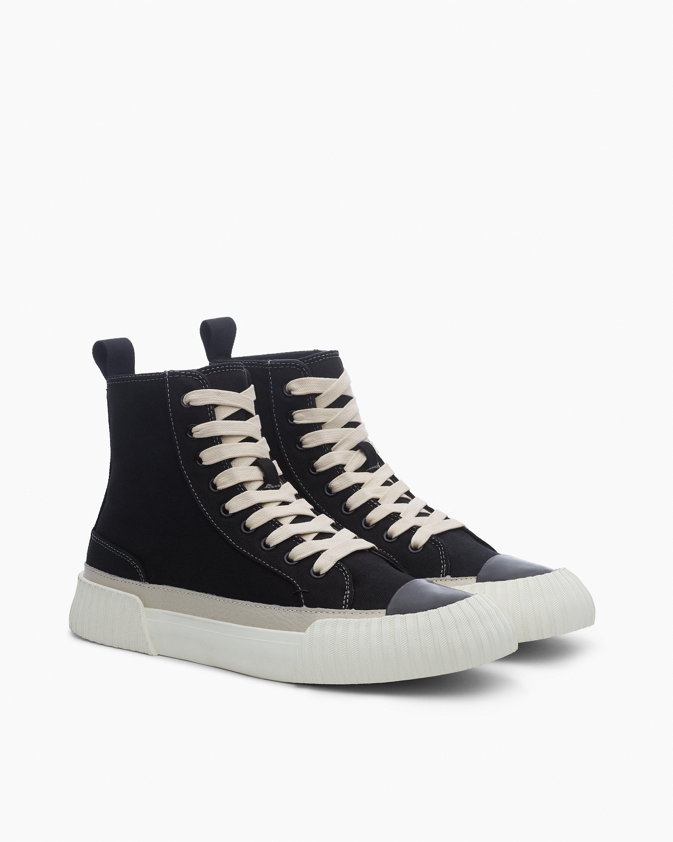 Jones High-Top Canvas Sneakers image number 4