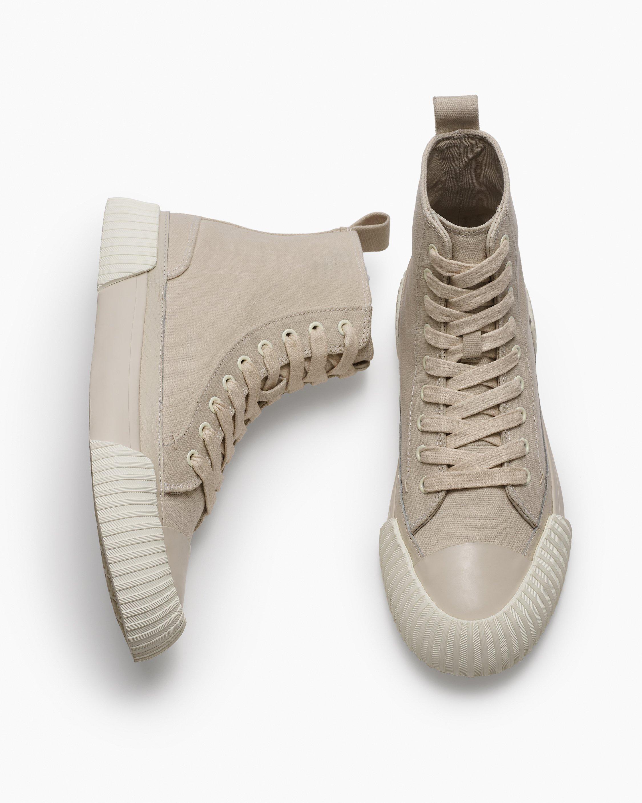 Jones High-Top Canvas Sneakers - Cloud Sand | rag & bone