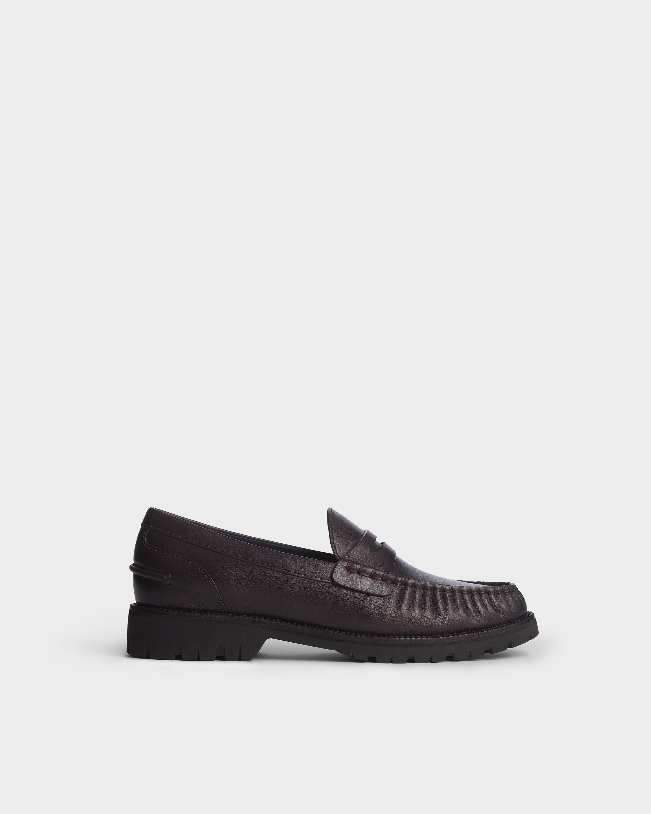 Chris Leather Loafers image number 1