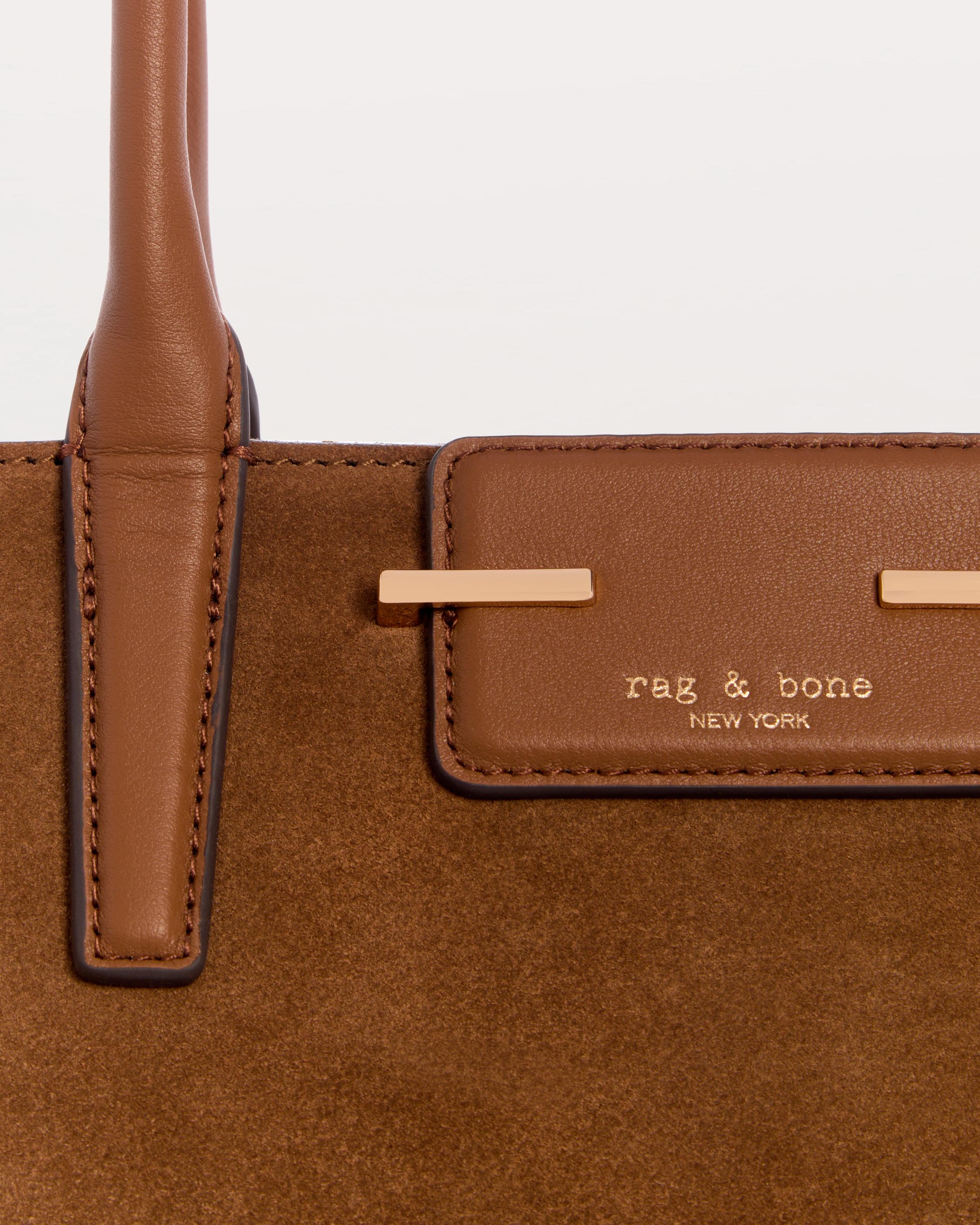 Realm Suede Satchel image number 5