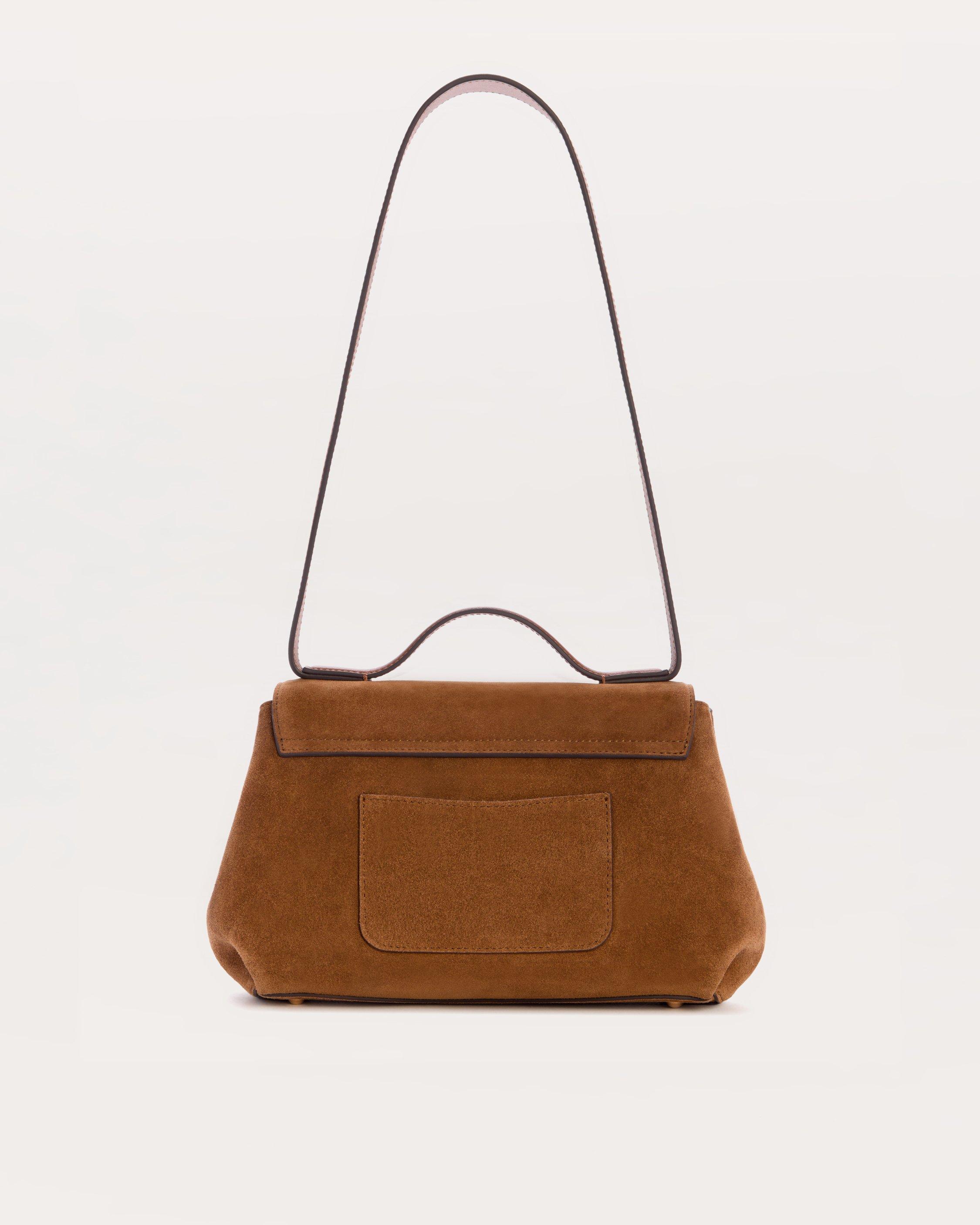 Realm Suede Top Handle Bag image number 3