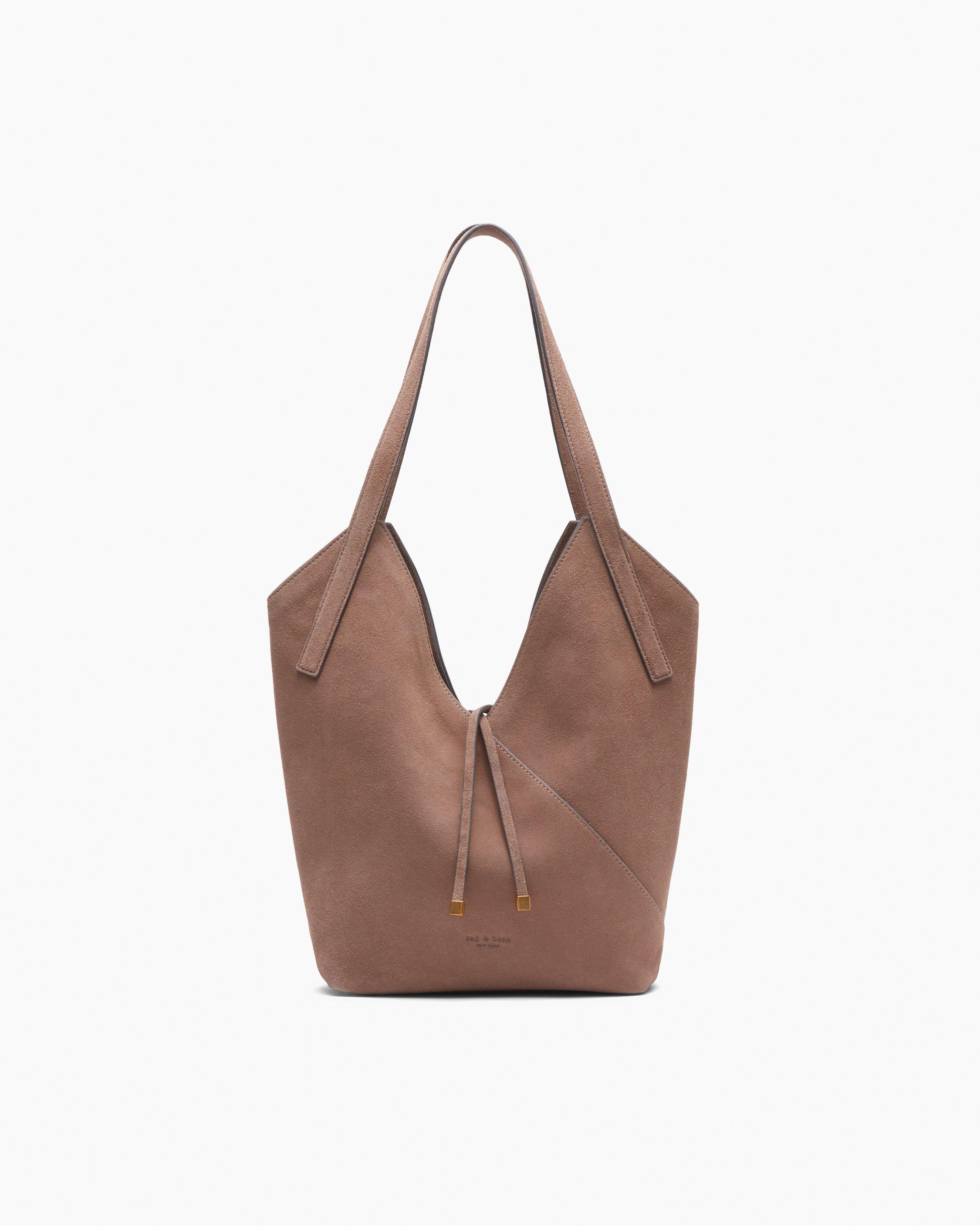 Small Alix Suede Tote - Clay | rag & bone
